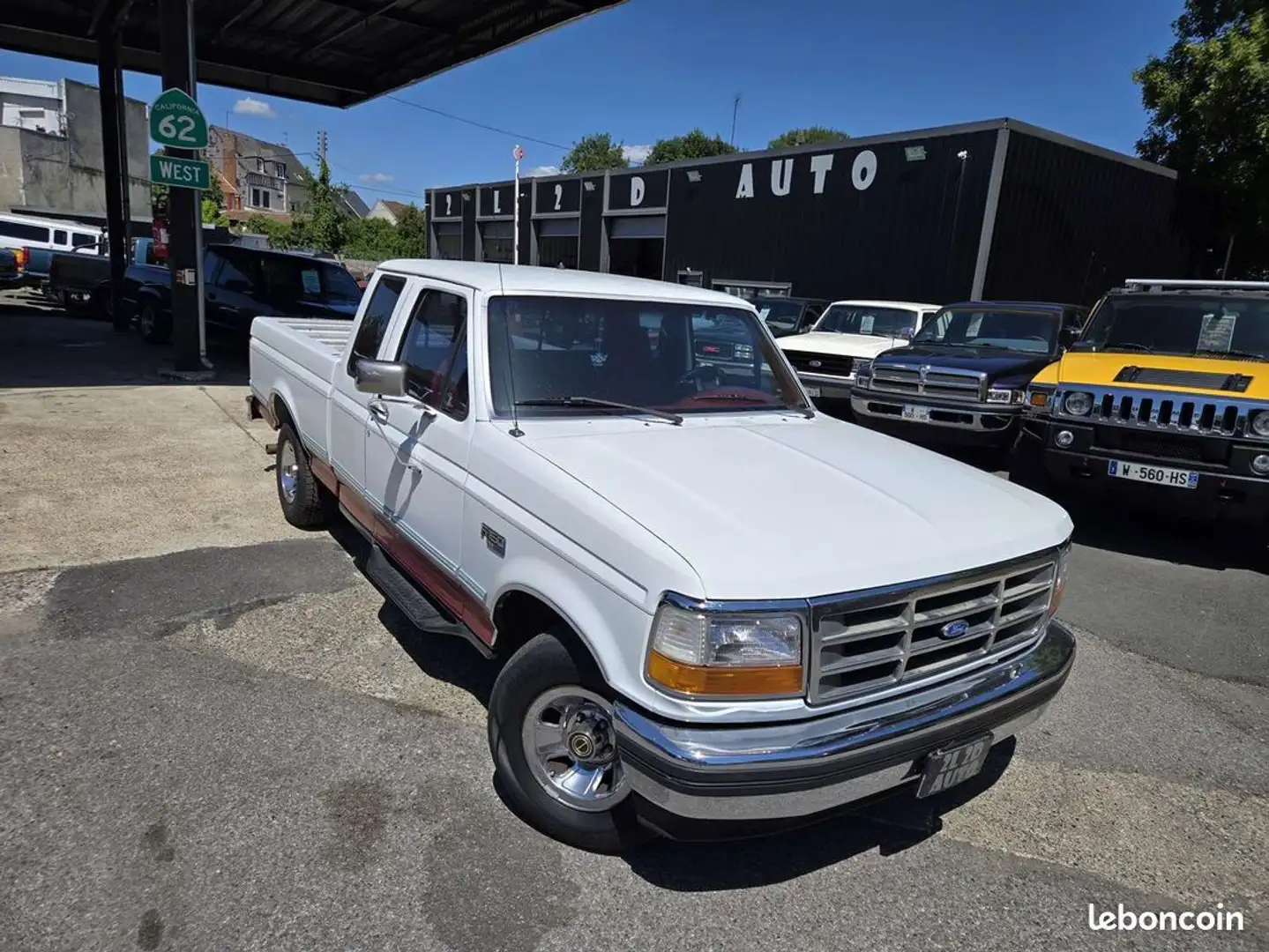 Ford F 150 F 150 5.8 V8 Extended cab pick up 6 PLACES Blanco - 1