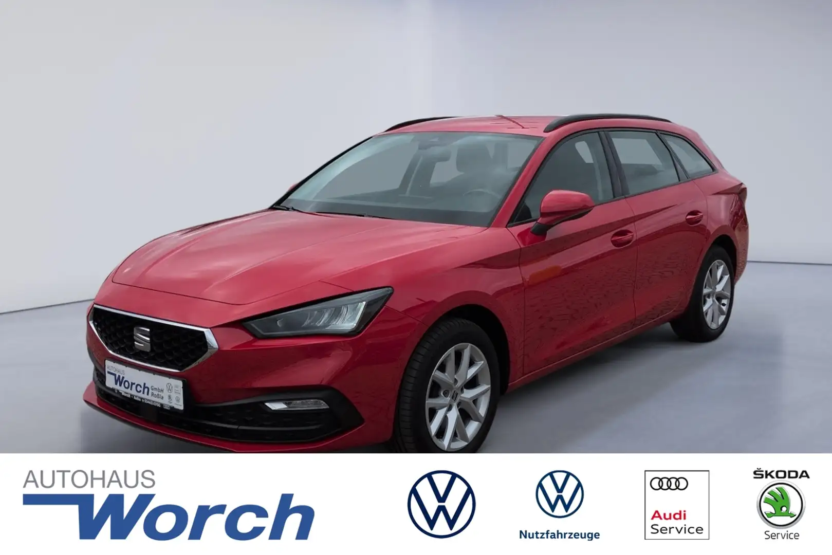SEAT Leon SP 2.0 TDI DSG Style NAVI+AHK+GRA+LED Rot - 1