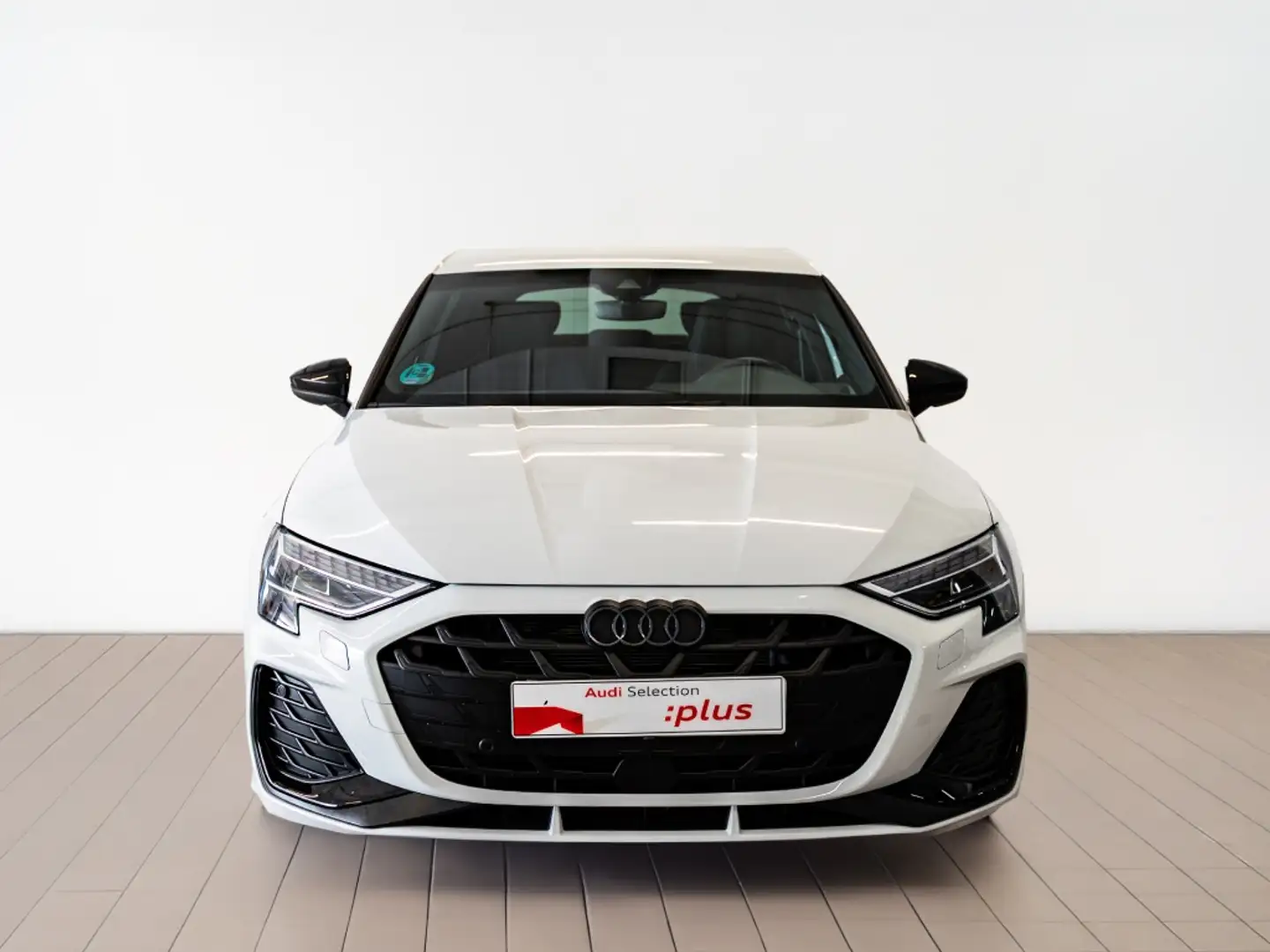Audi A3 Sportback 35 TDI Black line edition S tronic Blanc - 2