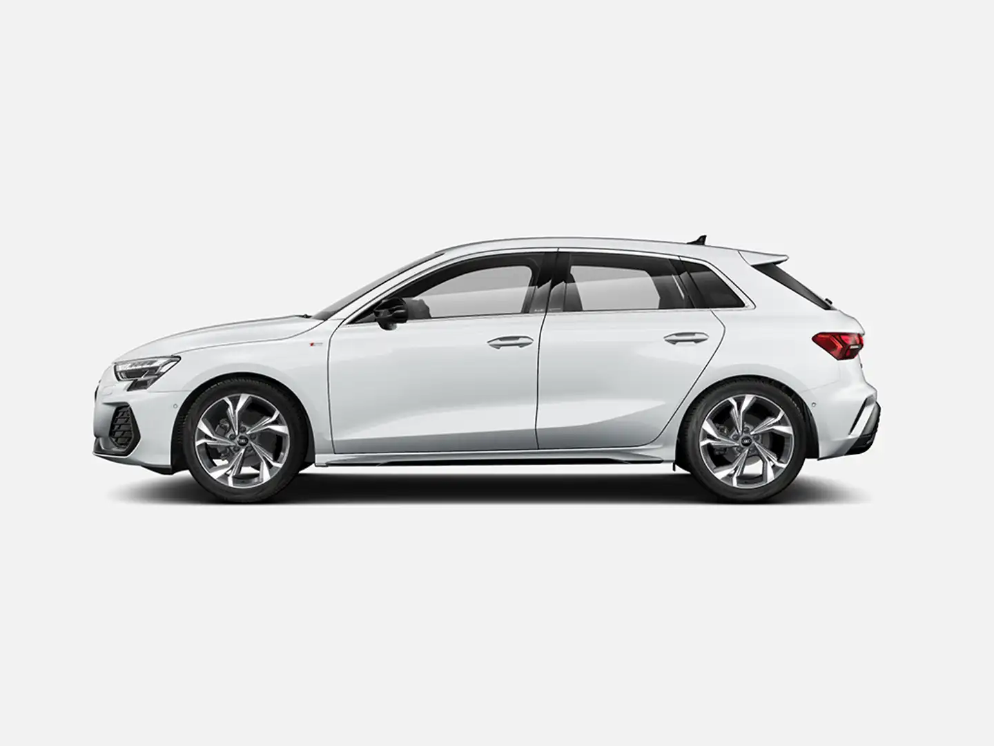 Audi A3 Sportback 35 TDI Black line edition S tronic Blanco - 2