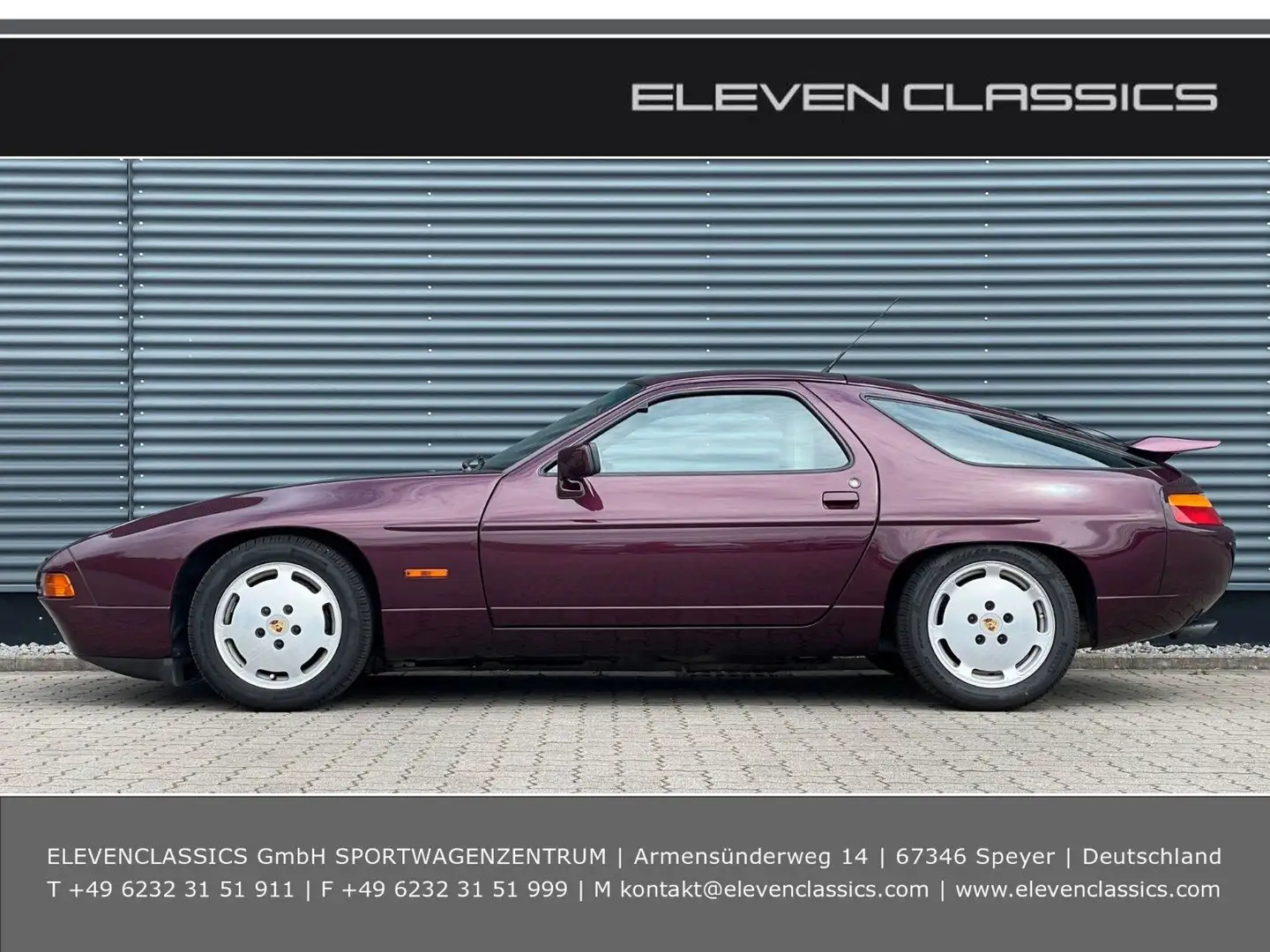 Porsche 928 S4 *Wartung inkl. Zahnriemen 2025* Violett - 1