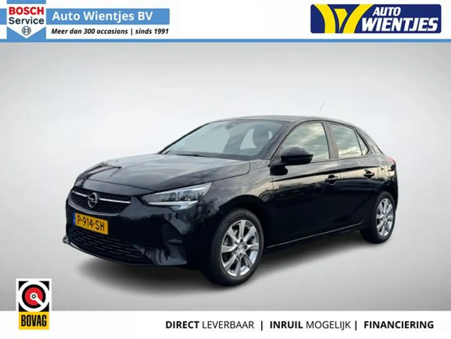 Opel Corsa 1.2 | Edition 5-Drs | Airco | Cruise | Navi | Carp Zwart - 1