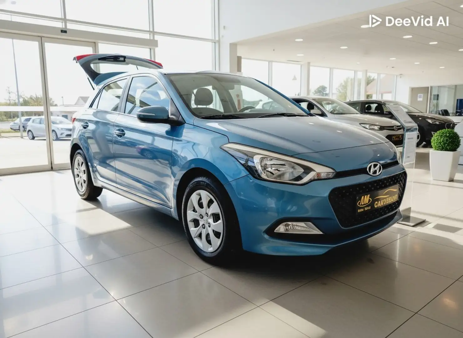 Hyundai i20 1 an garantie /// 70 000 KM //// Bleu - 1