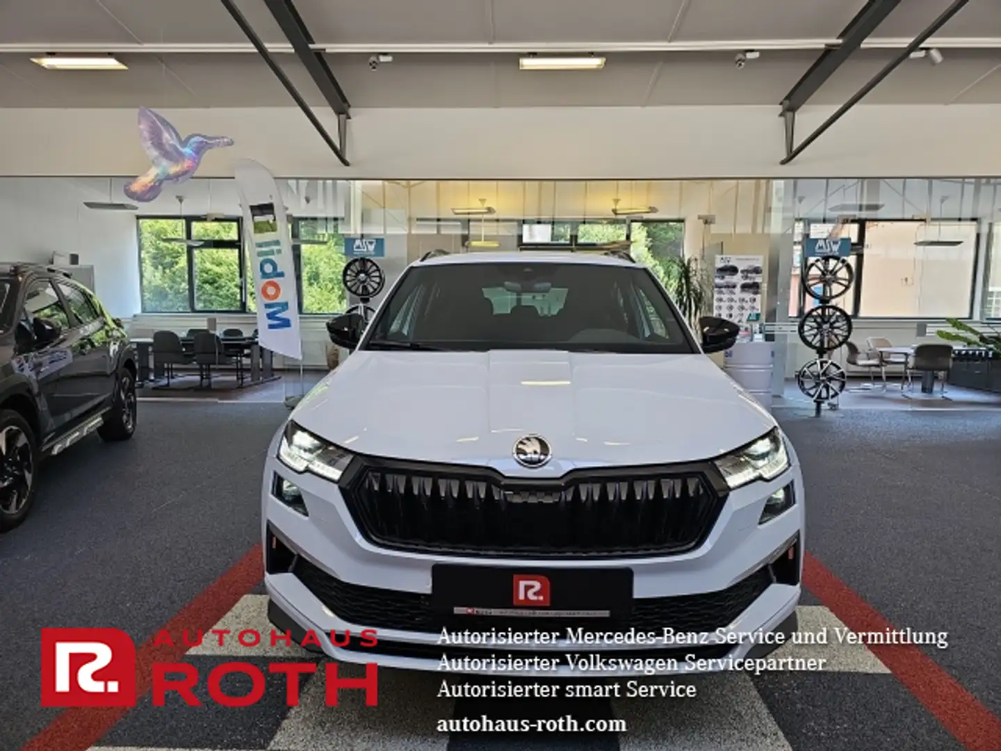 Skoda Karoq Karoq 1.5 TSI ACT Sportline Autom./Klima/LED/eFH. Blanco - 2