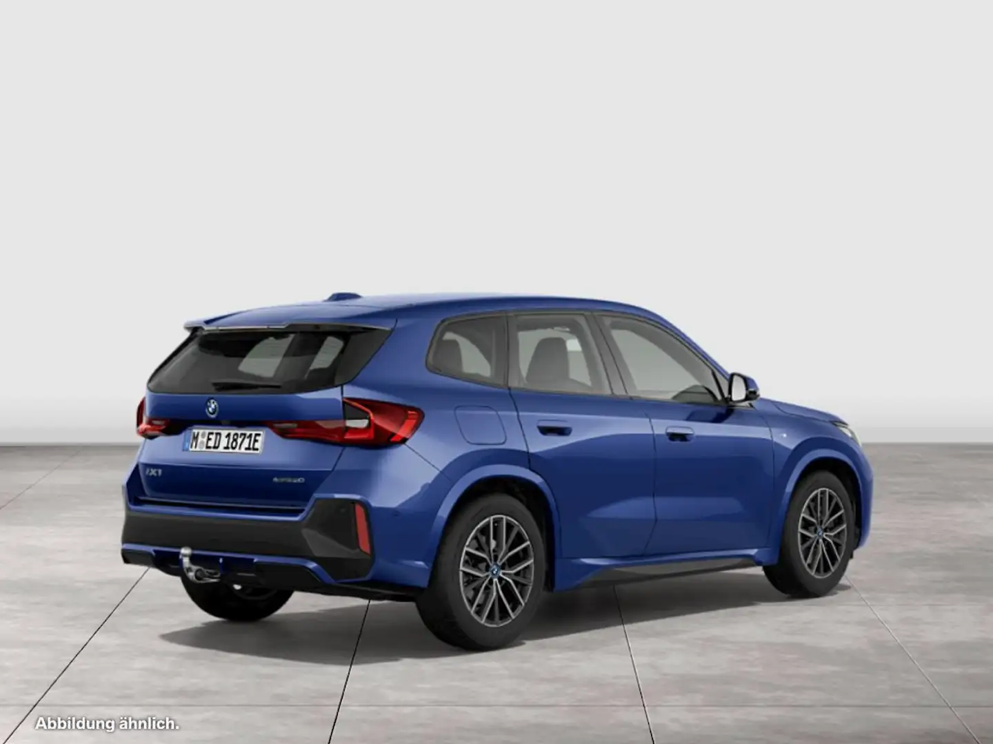 BMW iX1 eDrive20 MSPORT+AHK+HEAD-UP+KOMFORTZUG.+ADAP.LED+ Blau - 2