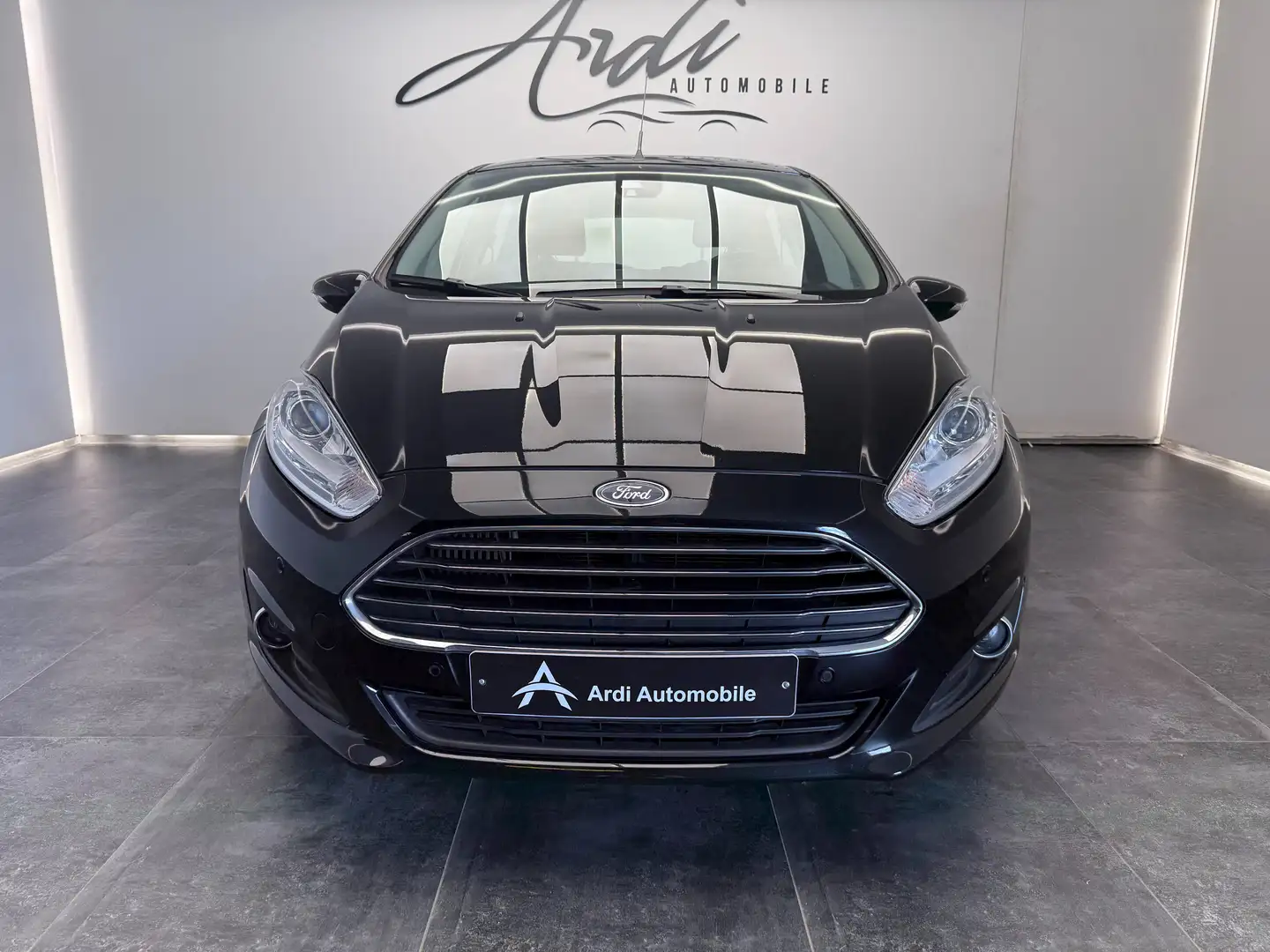 Ford Fiesta 1.0 EcoBoost*LED*AIRCO*BLUETOOTH*1ER PROP*GARANTIE Noir - 2