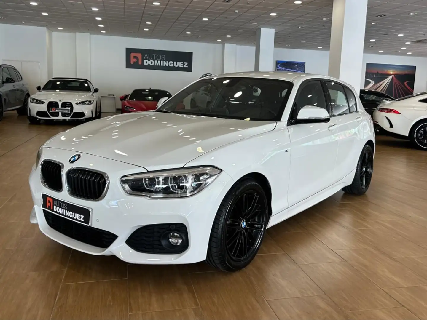 BMW 116 116dA Blanc - 1
