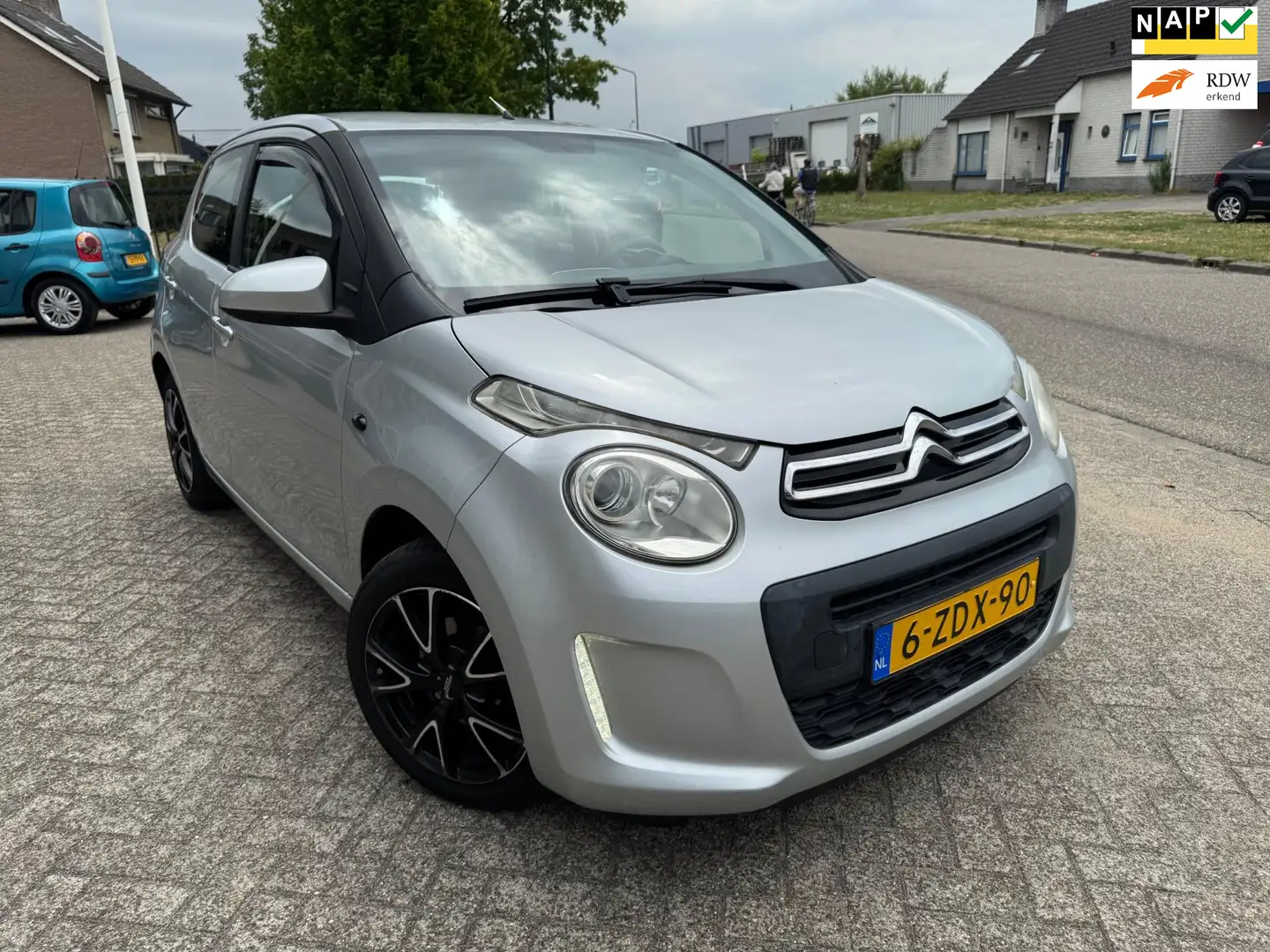 Citroen C1 1.0 e-VTi Feel Airco, 2e Eigenaar, Nl Auto Grijs - 1