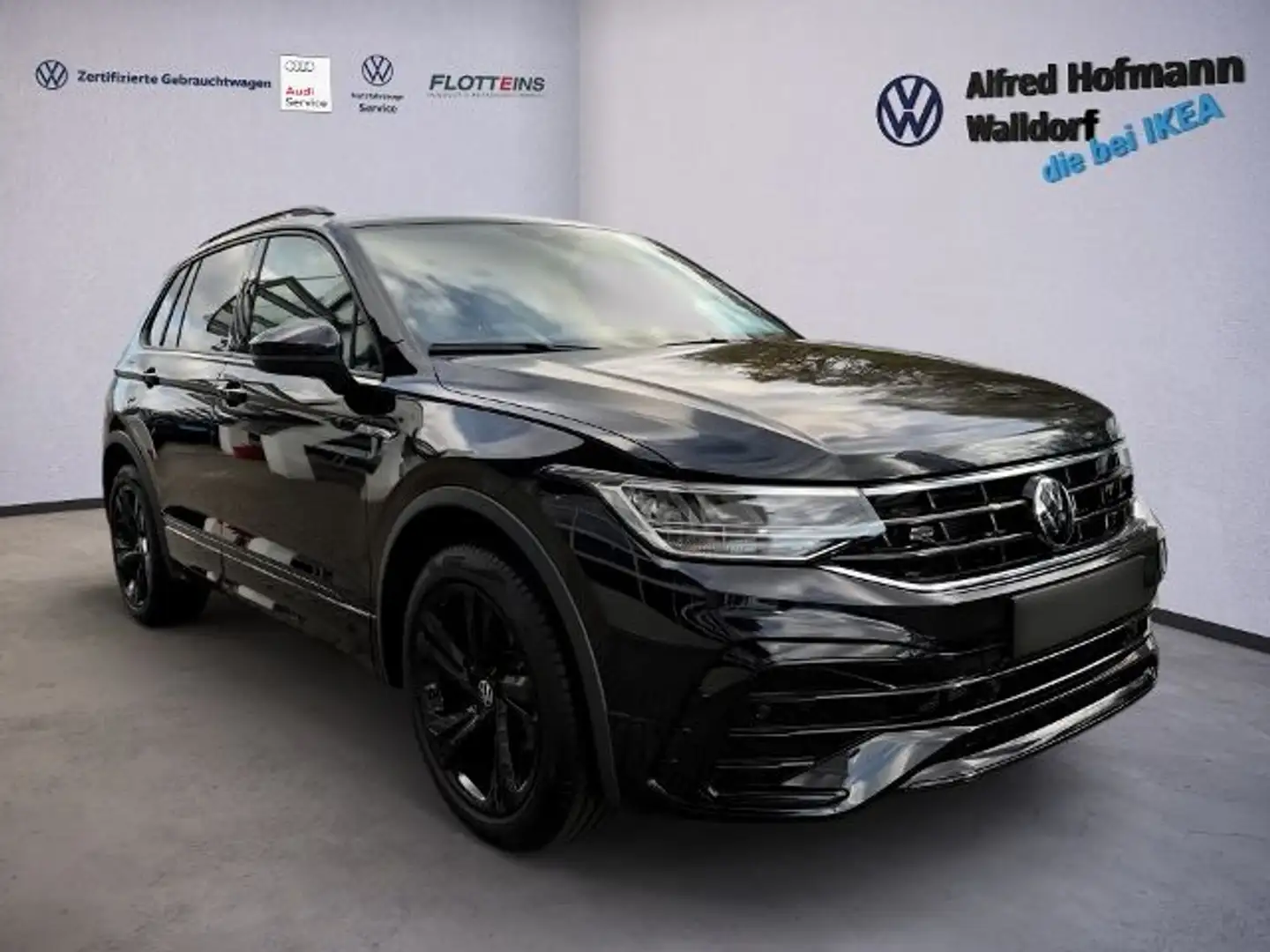 Volkswagen Tiguan 2.0 TDI DSG R-LINE 4MOTION LM AHK STHZ Noir - 2