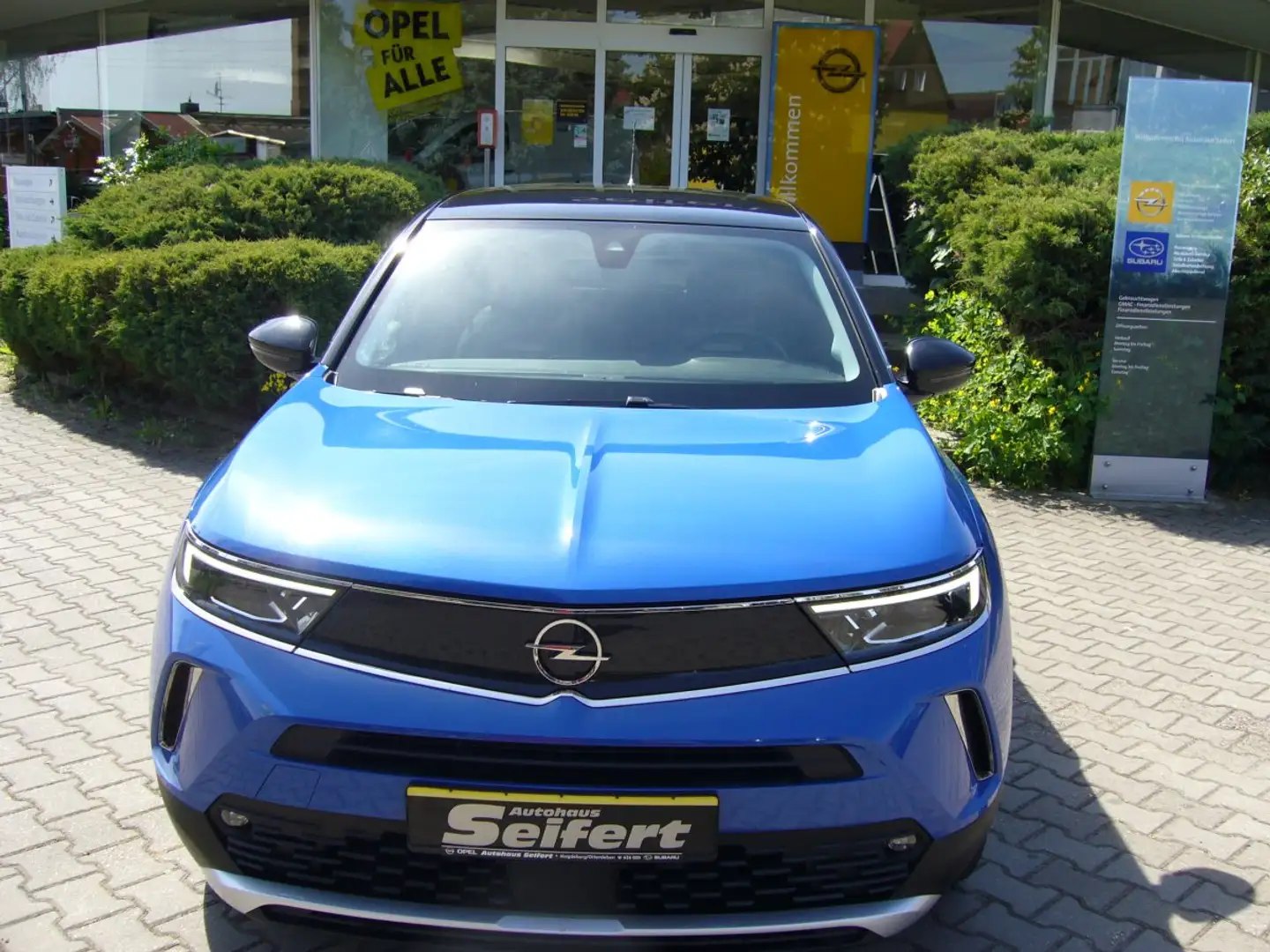Opel Mokka 1.2 Turbo EU6d Business Elegance (EURO 6d) Azul - 1