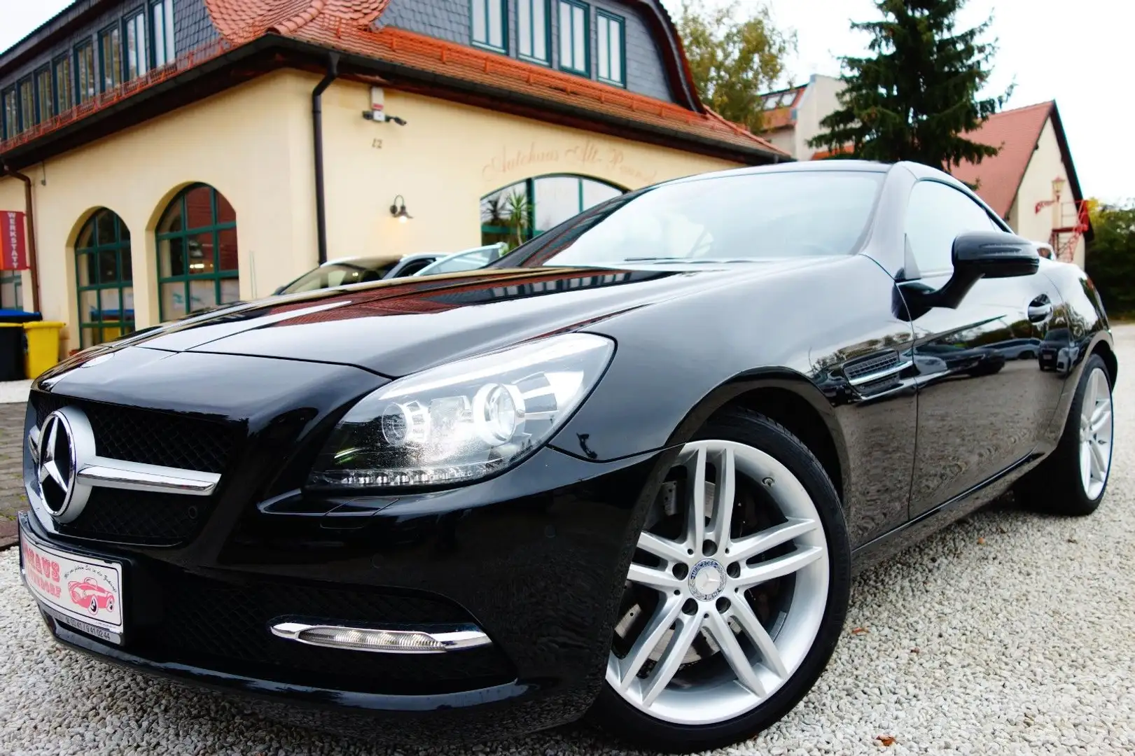 Mercedes-Benz SLK 200 Roadster Sportpaket,Navi,Leder,Aut.Totw. Noir - 1
