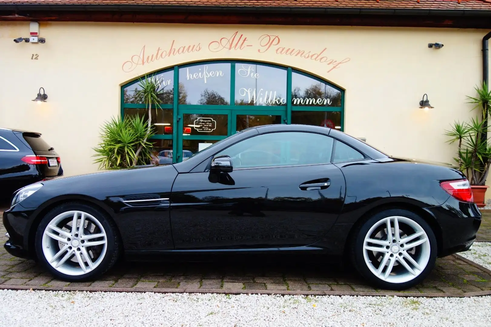 Mercedes-Benz SLK 200 Roadster Sportpaket,Navi,Leder,Aut.Totw. Noir - 2