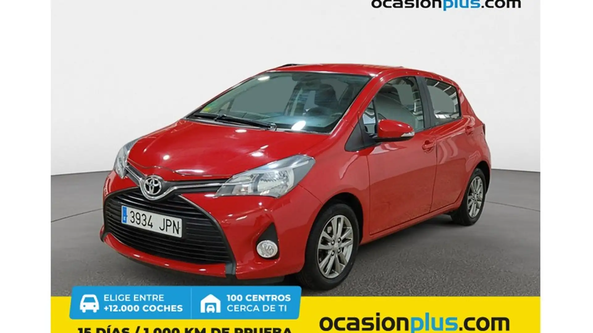 Toyota Yaris 1.0 Active Rouge - 1