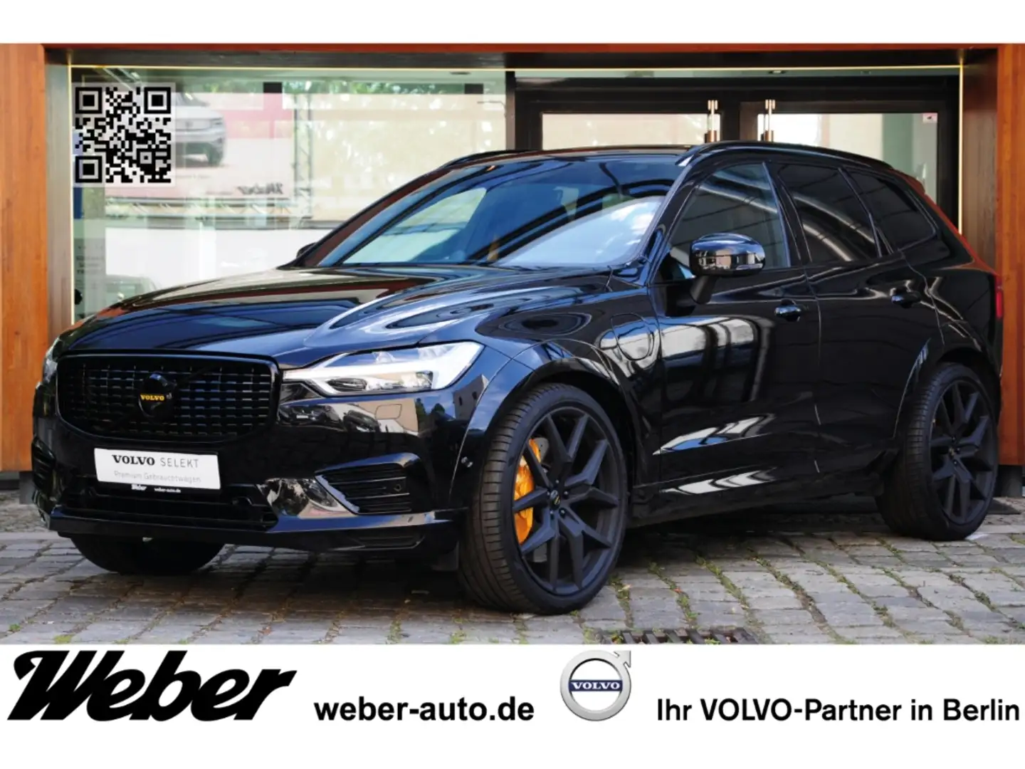 Volvo XC60 T8 Polestar Engineered *Vollausst.*HEICO*B&W*BLACK Negro - 1