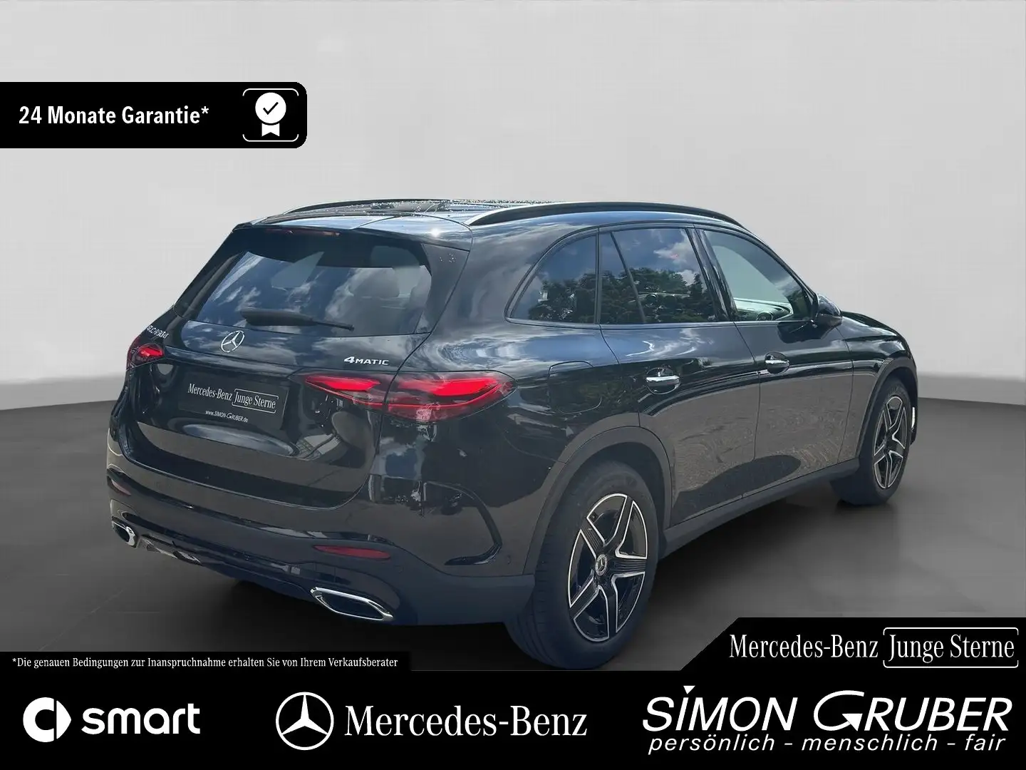 Mercedes-Benz GLC 450 d 4M AMG Pano Burm HUD Memory DigiL AHK Fekete - 2