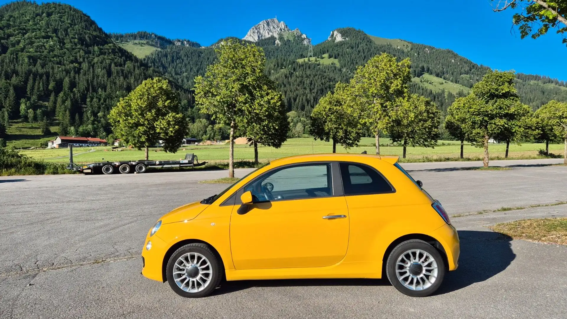 Fiat 500 S Gelb - 2