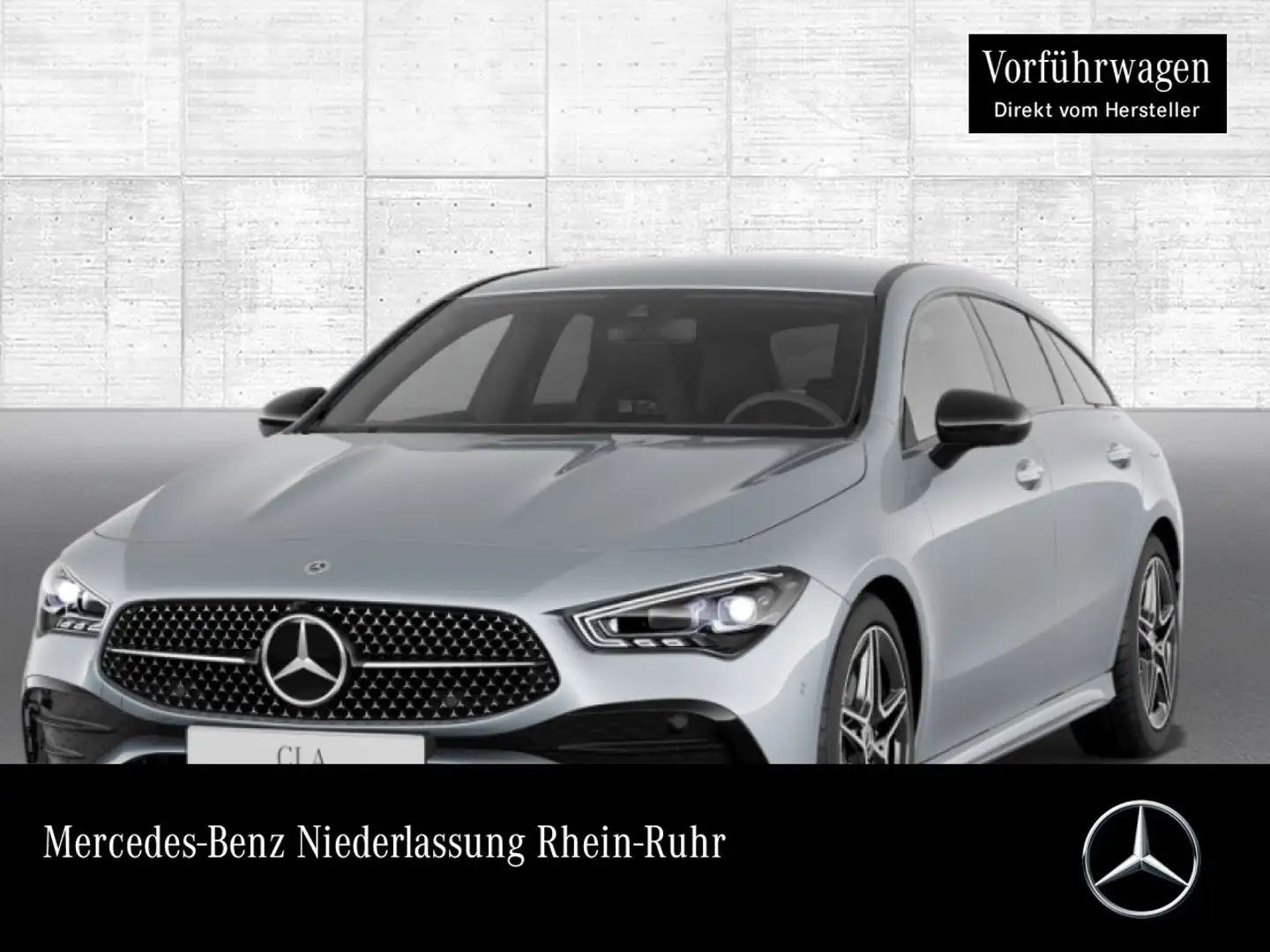 Mercedes-Benz CLA 250 4M AMG+NIGHT+MULTIBEAM+KAMERA+TOTW+KEYLESS Silber - 1