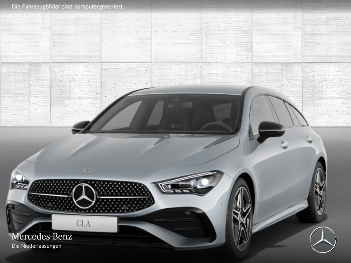 Mercedes-Benz CLA 250 4M AMG+NIGHT+MULTIBEAM+KAMERA+TOTW+KEYLESS Silber - 2