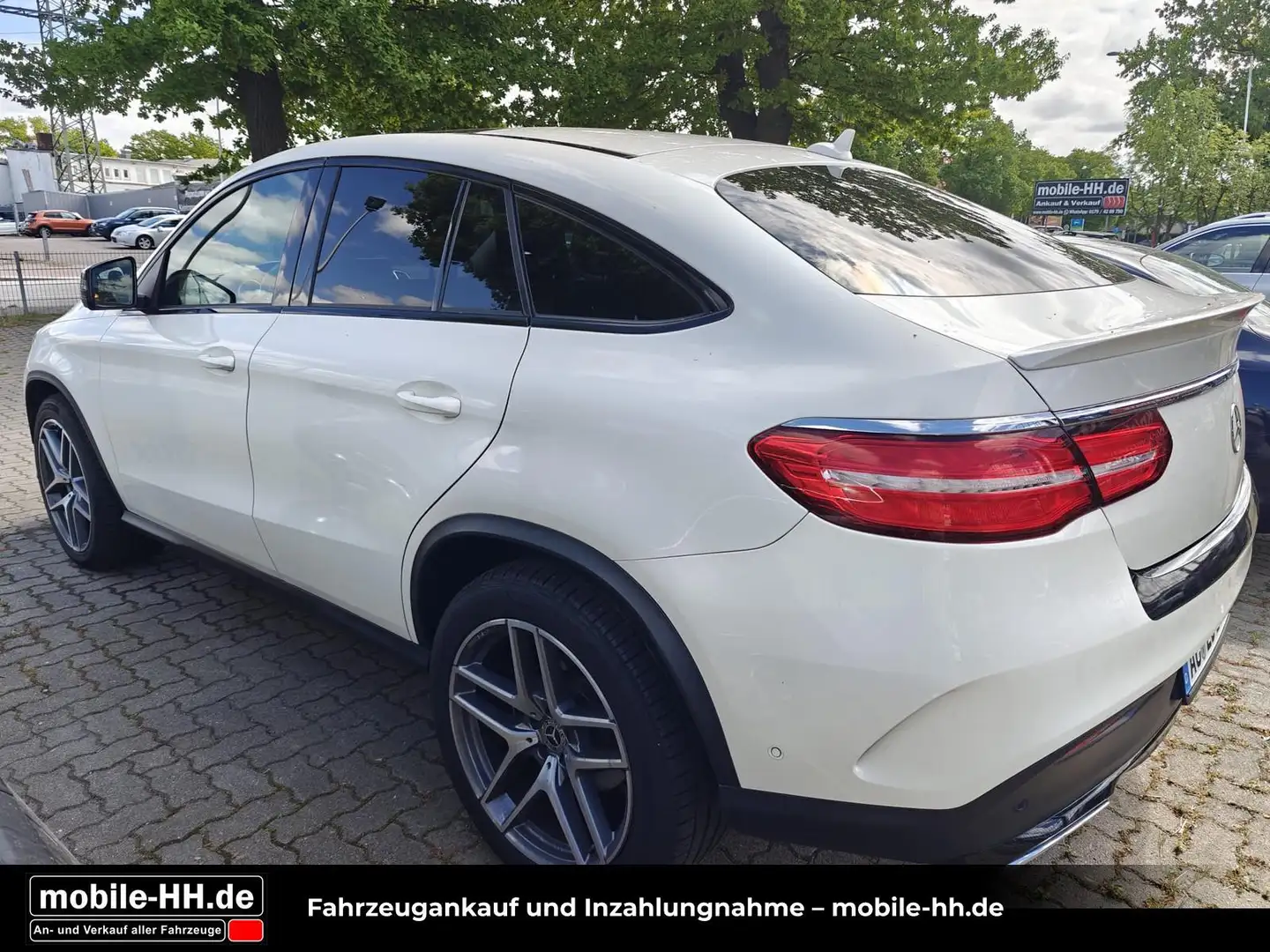 Mercedes-Benz GLE 350 *LED*AHK*PANO*360°KAMERA*AMG LINE*COUPE Wit - 2
