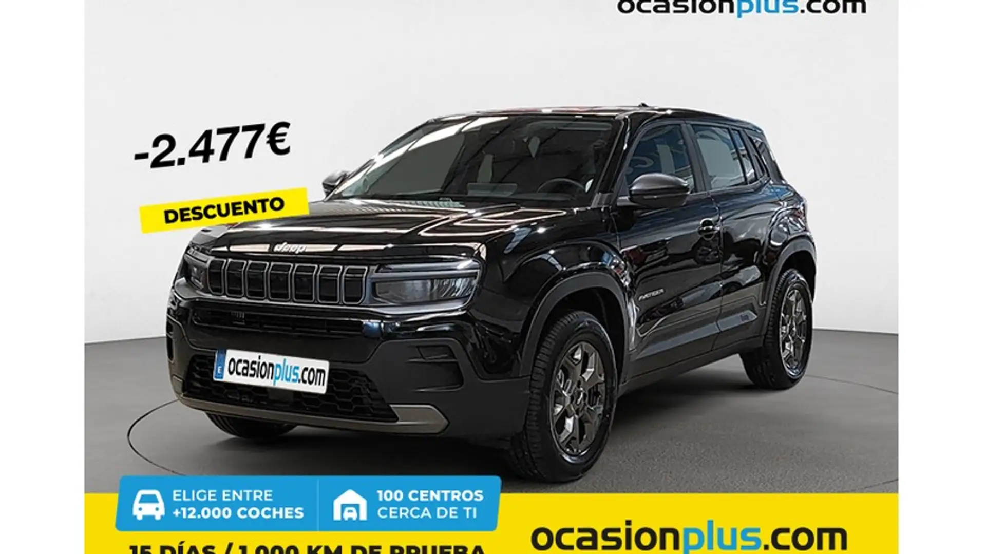 Jeep Avenger 1.2 Longitude 100 Negro - 1
