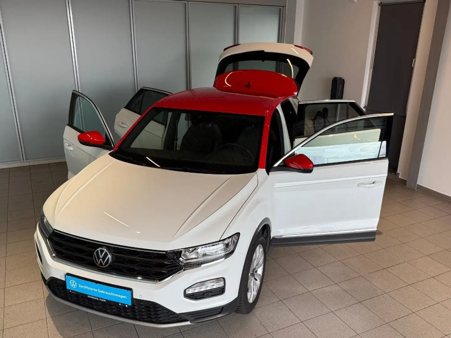 Volkswagen T-Roc 1.5 TSI Sport AHK, Standheizung, ACC Wit - 2