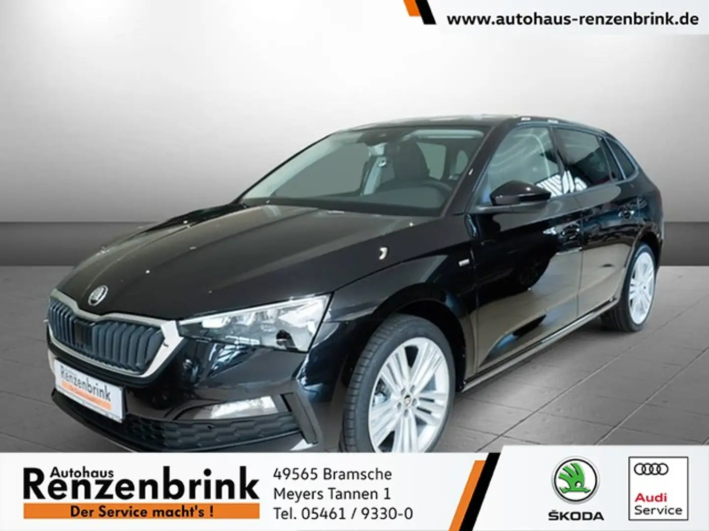 Skoda Scala 1.0 TSI Tour AHK+LED+RFK+ACC Schwarz - 1