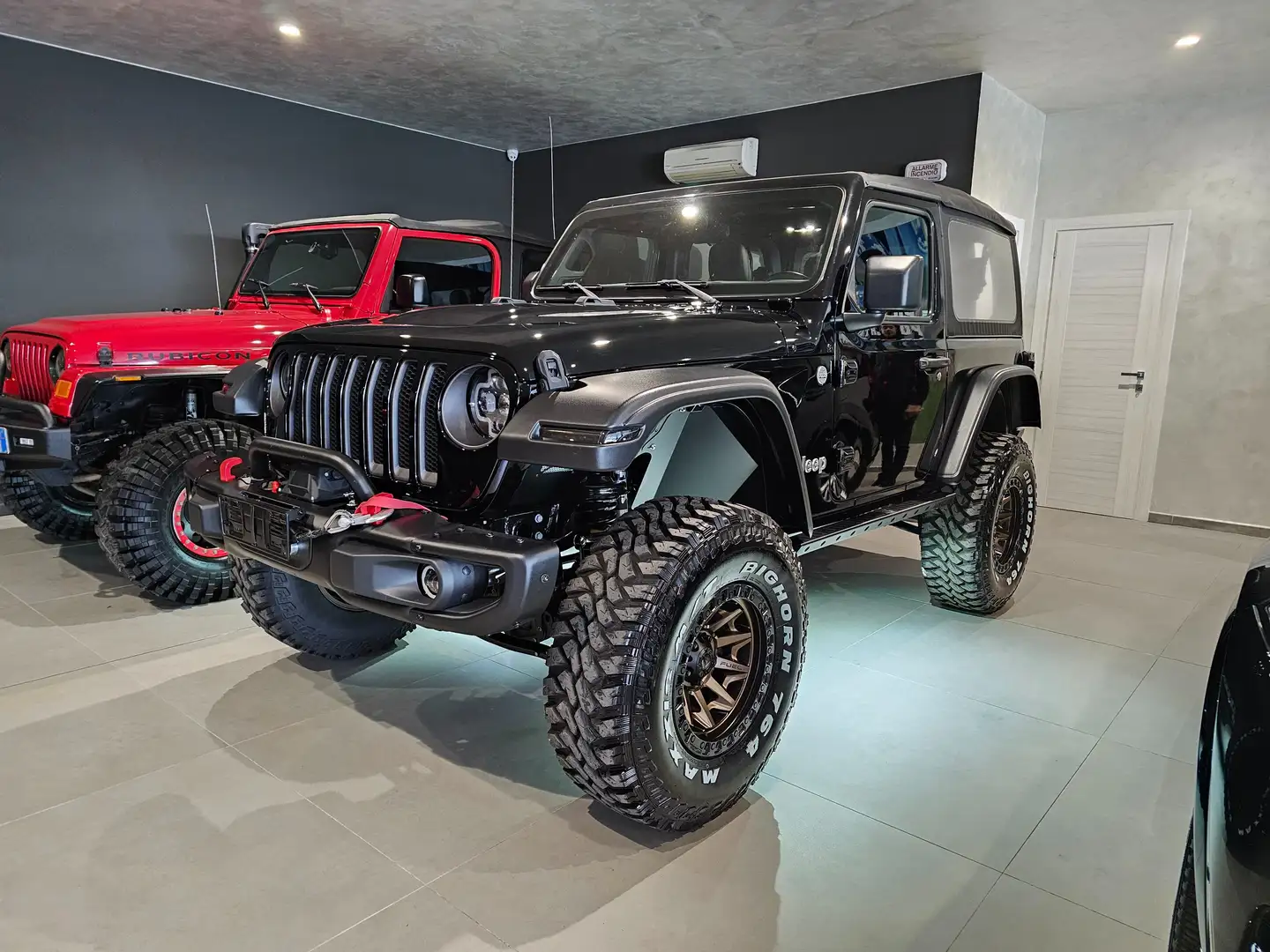 Jeep Wrangler 3.6 V6 Sport NO RUBICON 35" Fox IVA Esposta Nero - 2