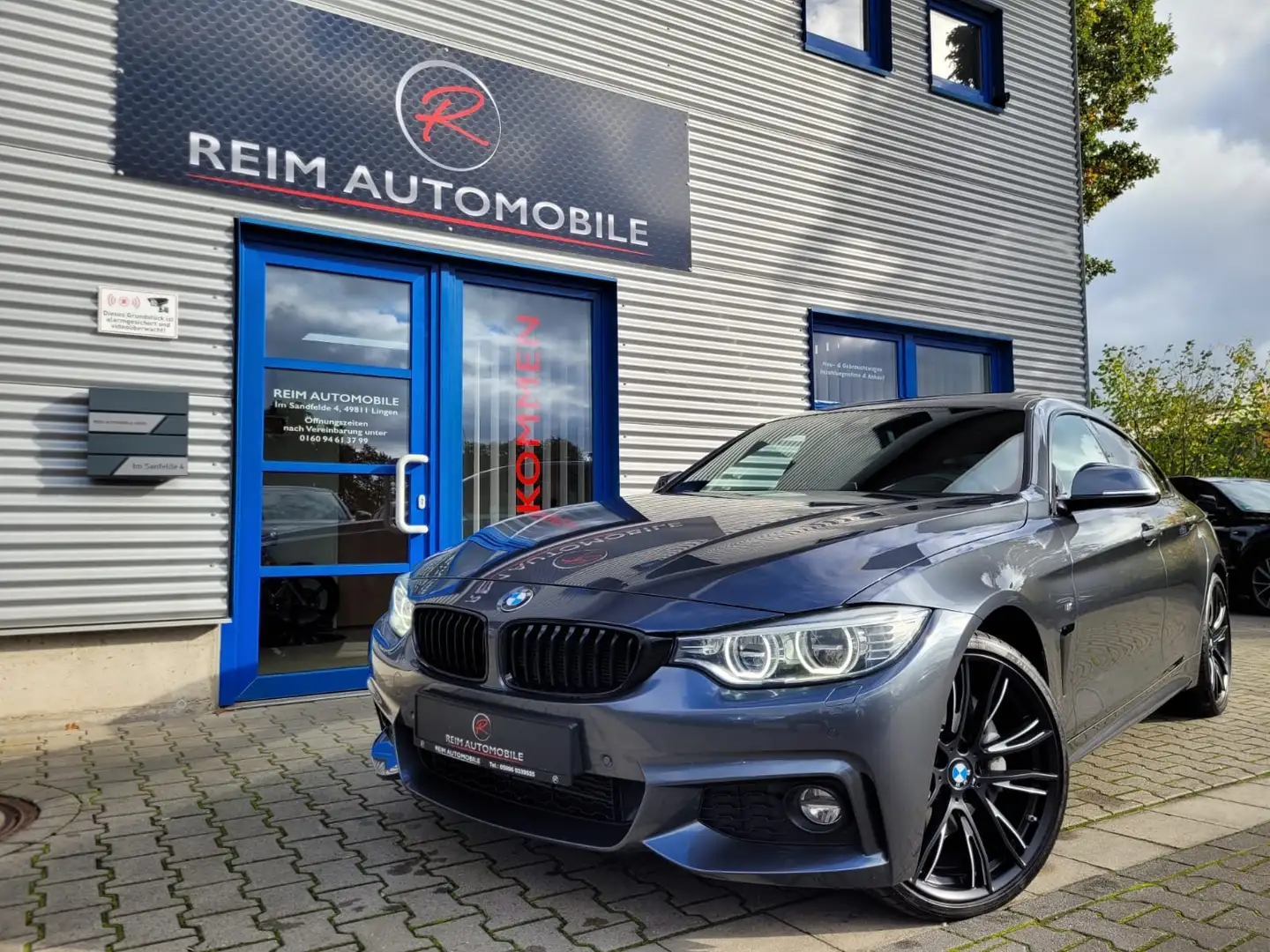 BMW 440 Gran Coupe 435 d xDrive *M-PAKET*NAVI*LEDER*XENON Gris - 1
