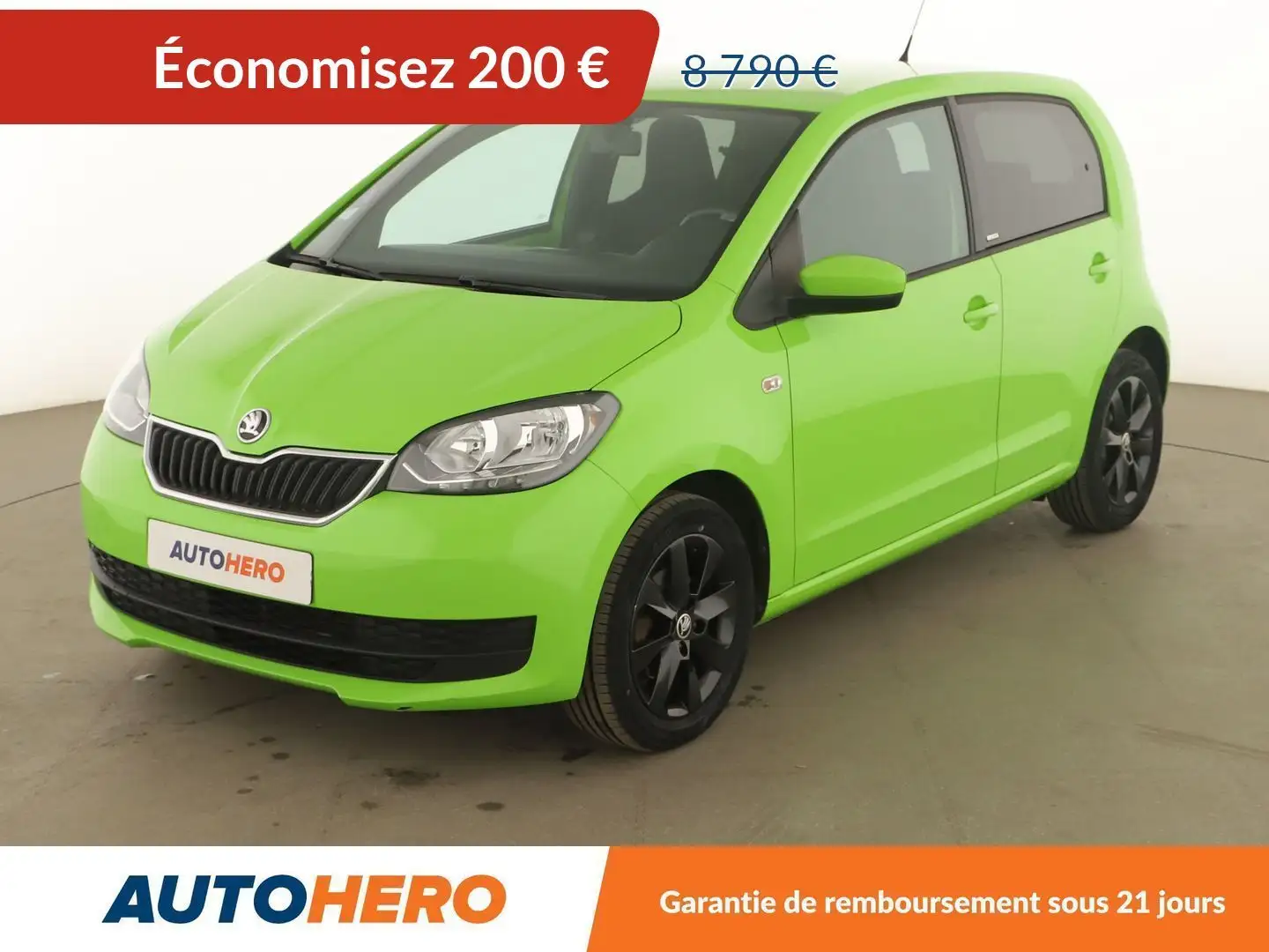 Skoda Citigo 1.0 MPI Clever Vert - 1