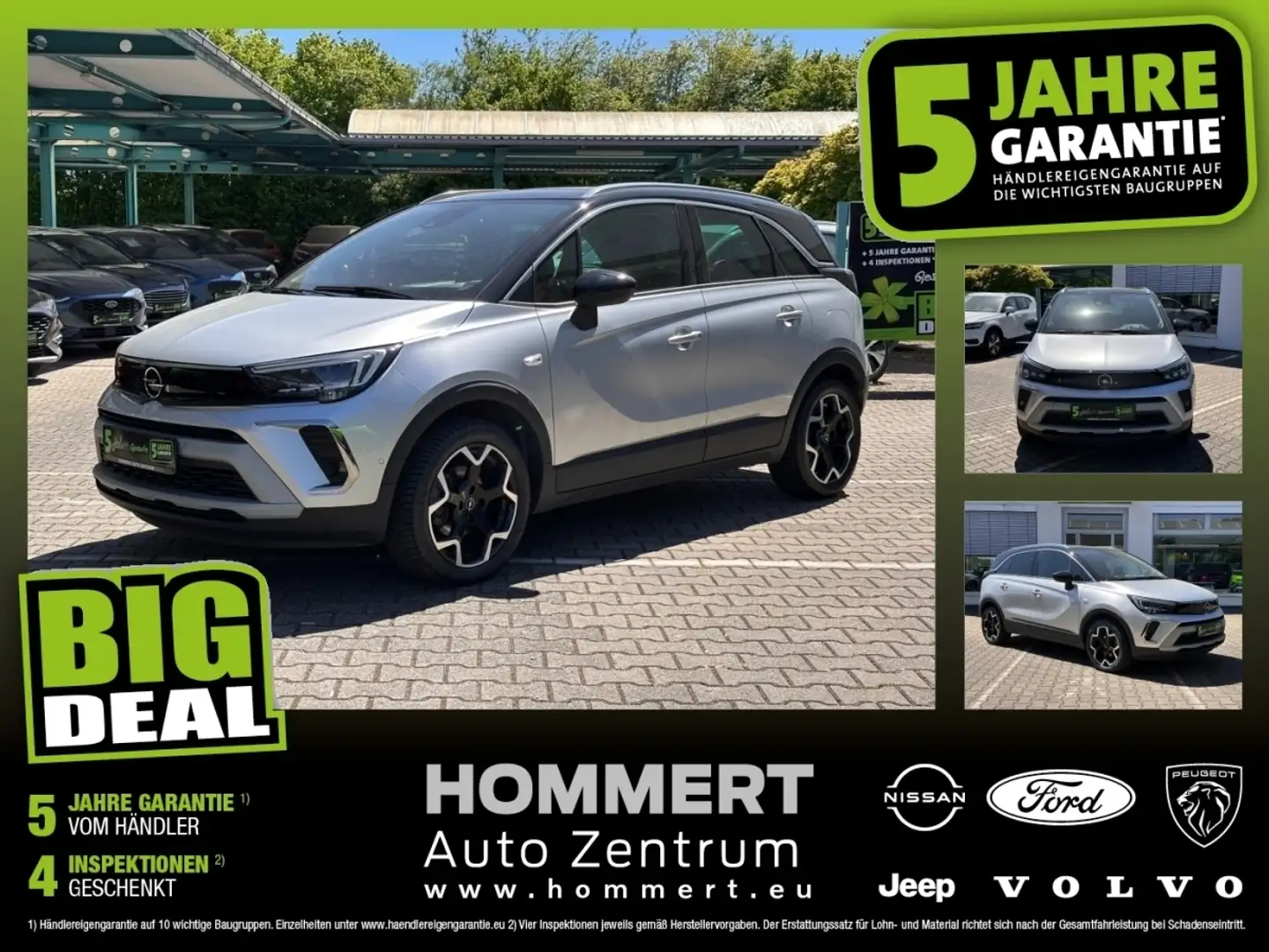 Opel Crossland 1.2 Turbo Ultimate Paket *HeadUp*Pano* Gris - 1
