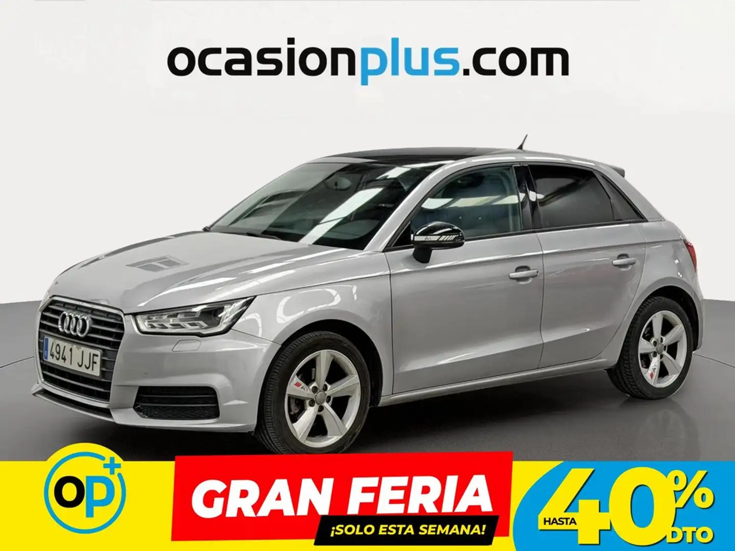 Audi A1 Sportback 1.4TDI Design Gris - 1