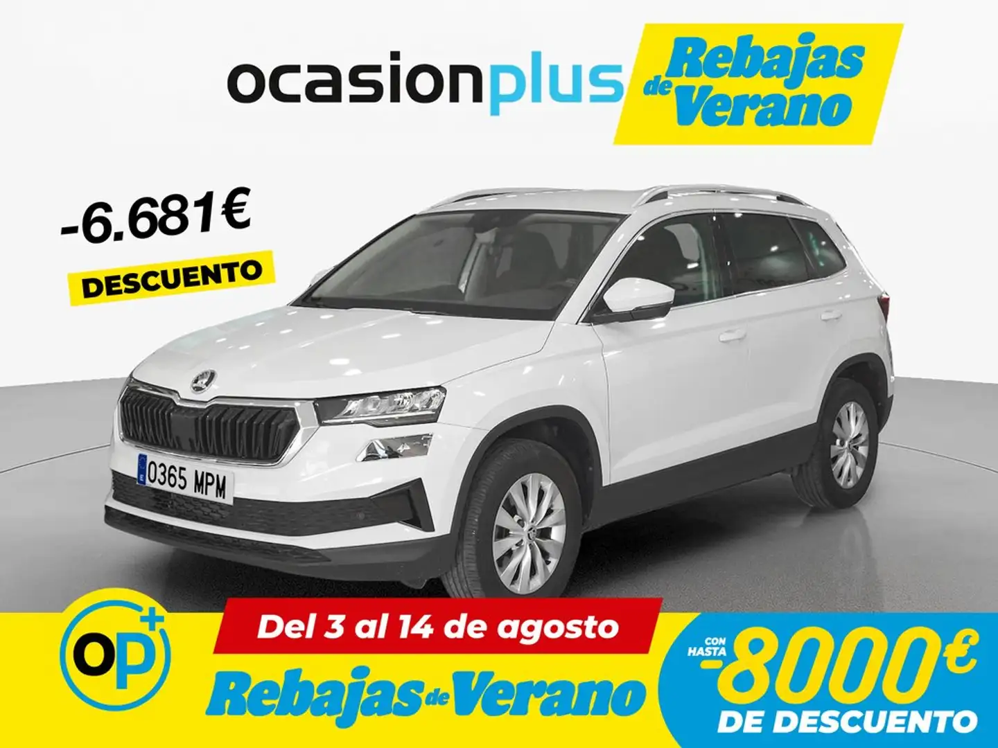 Skoda Karoq 2.0TDI Adblue Selection 85kW Blanco - 1