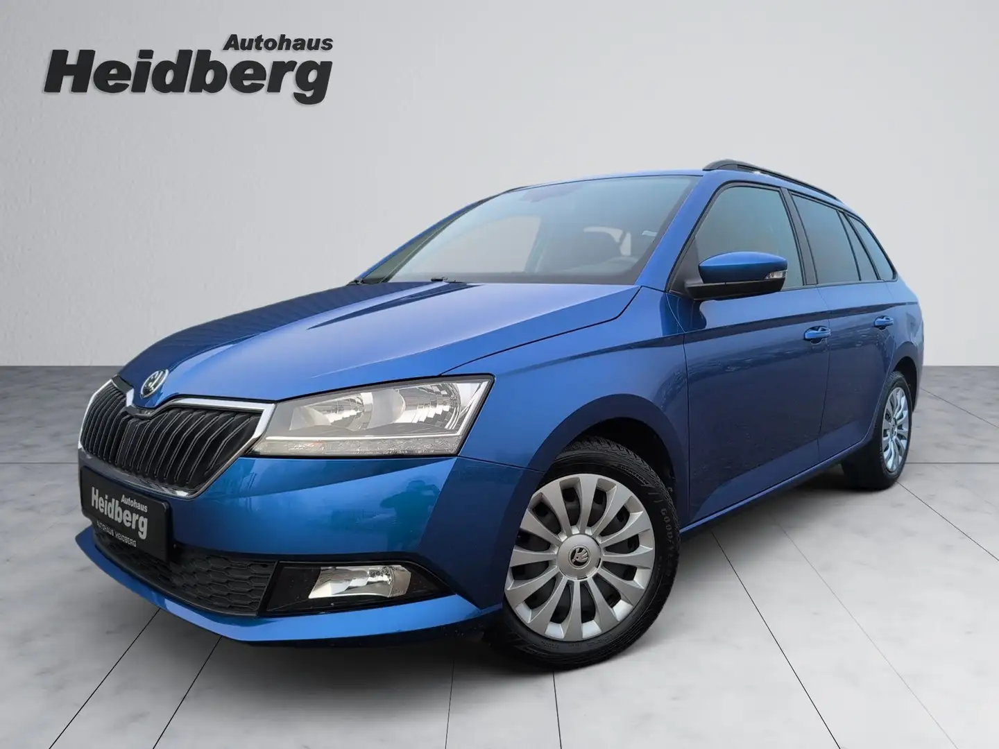 Skoda Fabia 1.0 Combi NAVI/PDC/SHZG/CarPlay/Allwetter/Tempomat Bleu - 1
