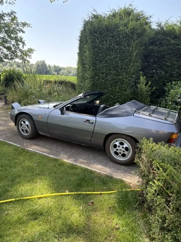 Porsche 924 oldtimer cabriolet, foto 4