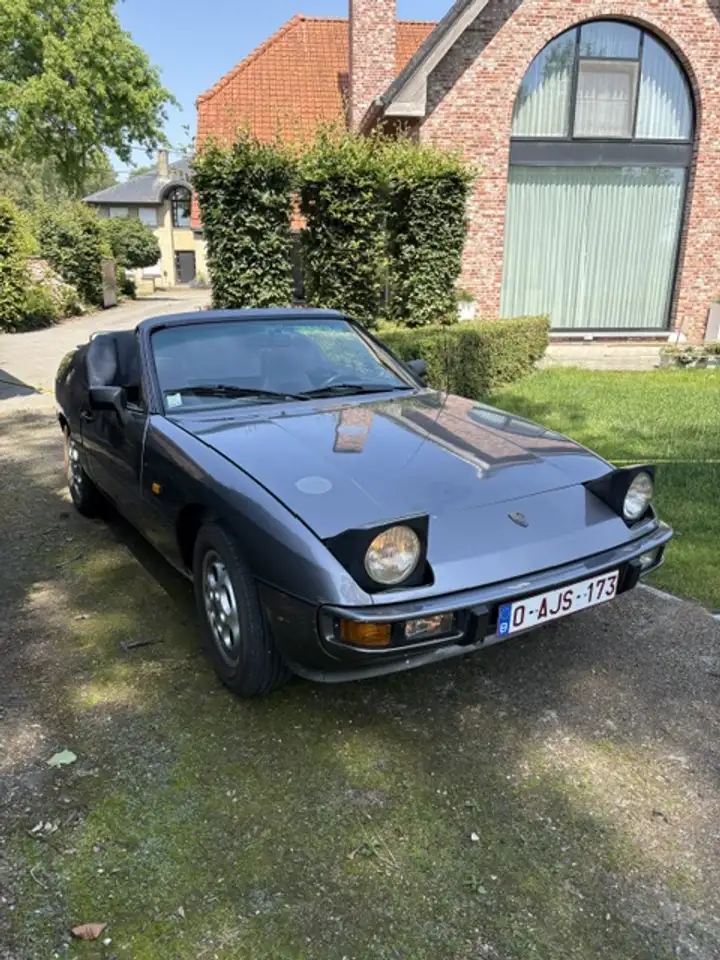 Porsche 924 oldtimer cabriolet, foto 2