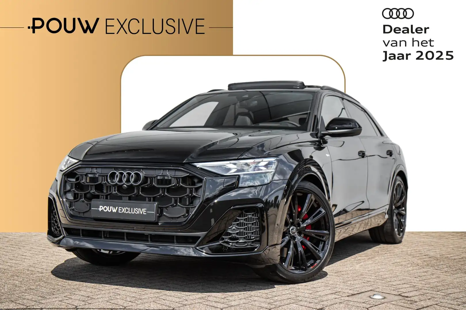 Audi Q8 60 TFSIe 490pk quattro Pro Line S Competition | Pa Negro - 1