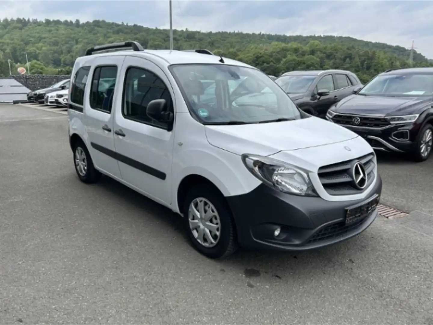 Mercedes-Benz Citan 111 CDI Kombi lang 5-Sitze SHZ Klima Navi RFK PDC Bílá - 2