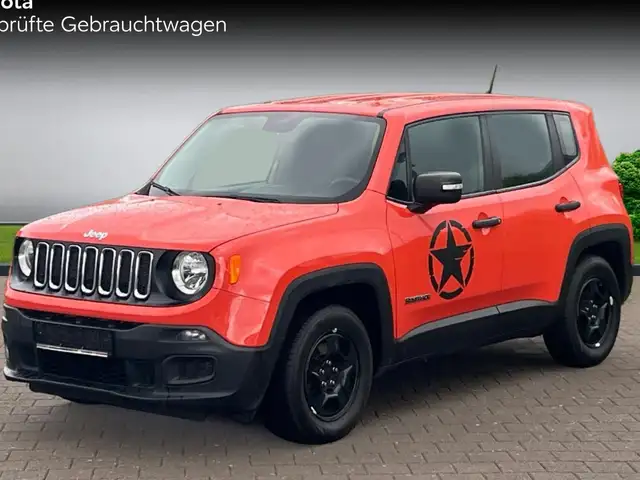Jeep Renegade Sport FWD Klima Info-Center Omaha Orange