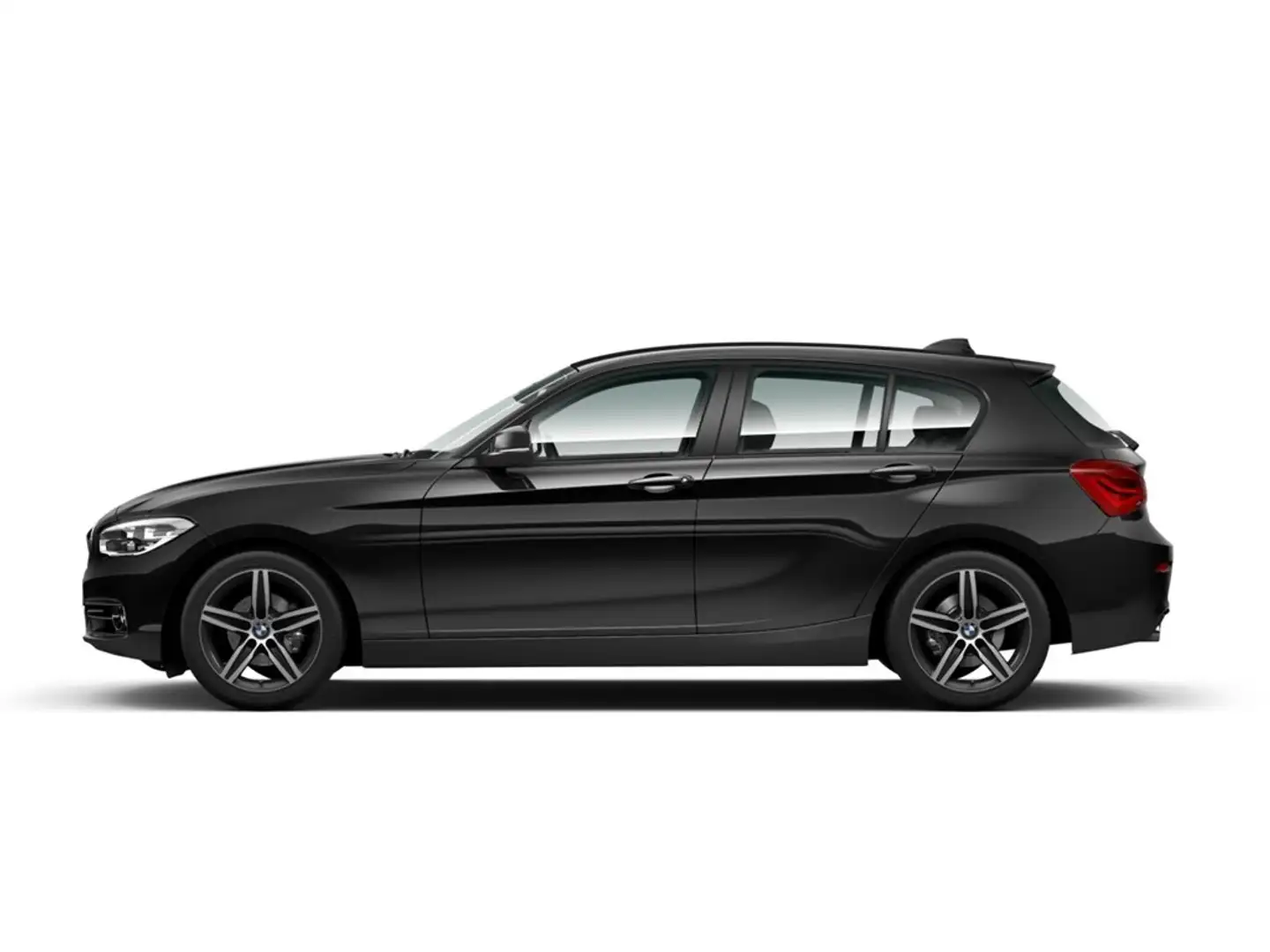 BMW 118 i Sport Line Navi LED Klimaautom Fahrerprofil Ambi Schwarz - 2