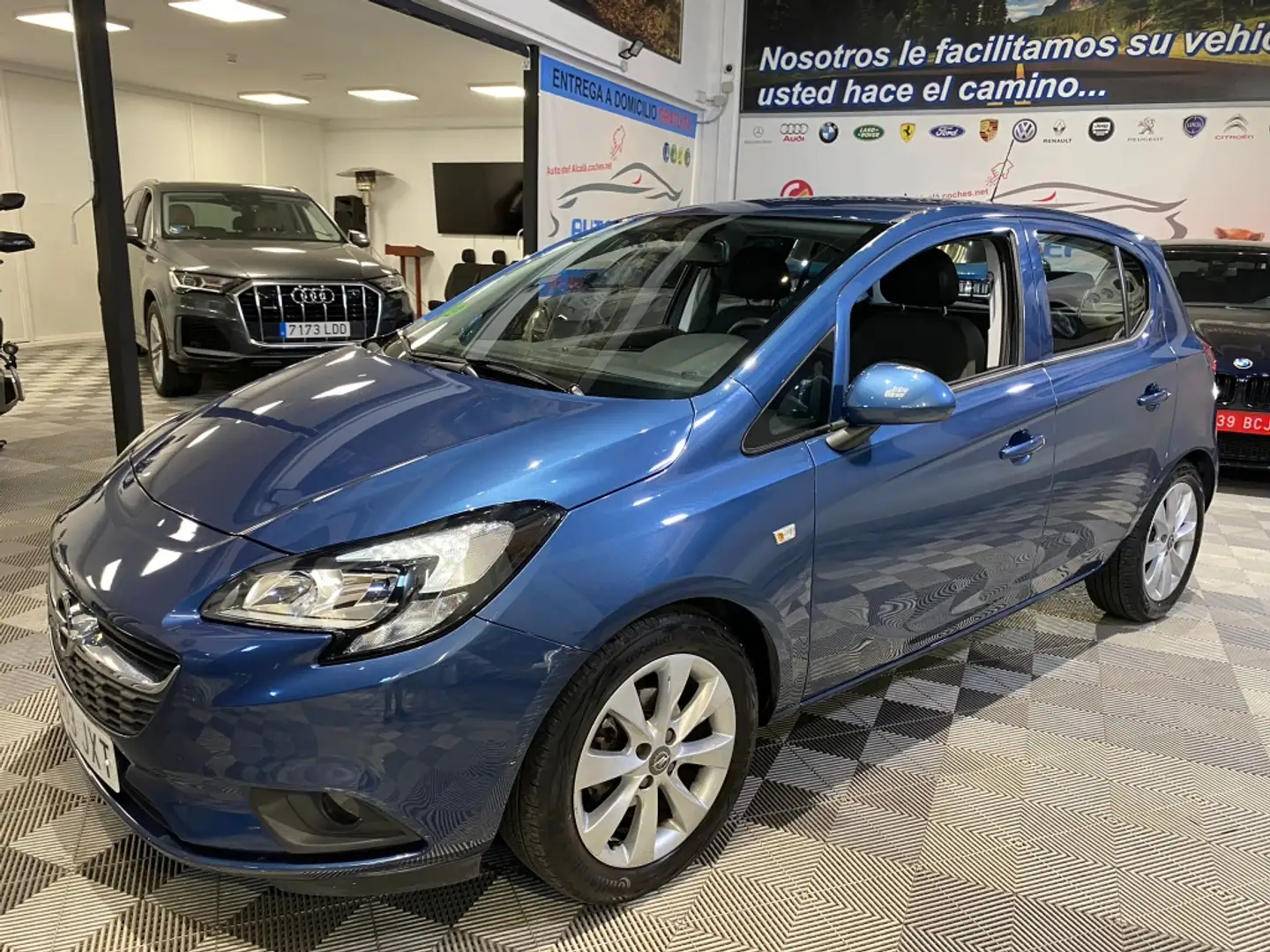 Opel Corsa 1.4 Selective 90 Blauw - 1