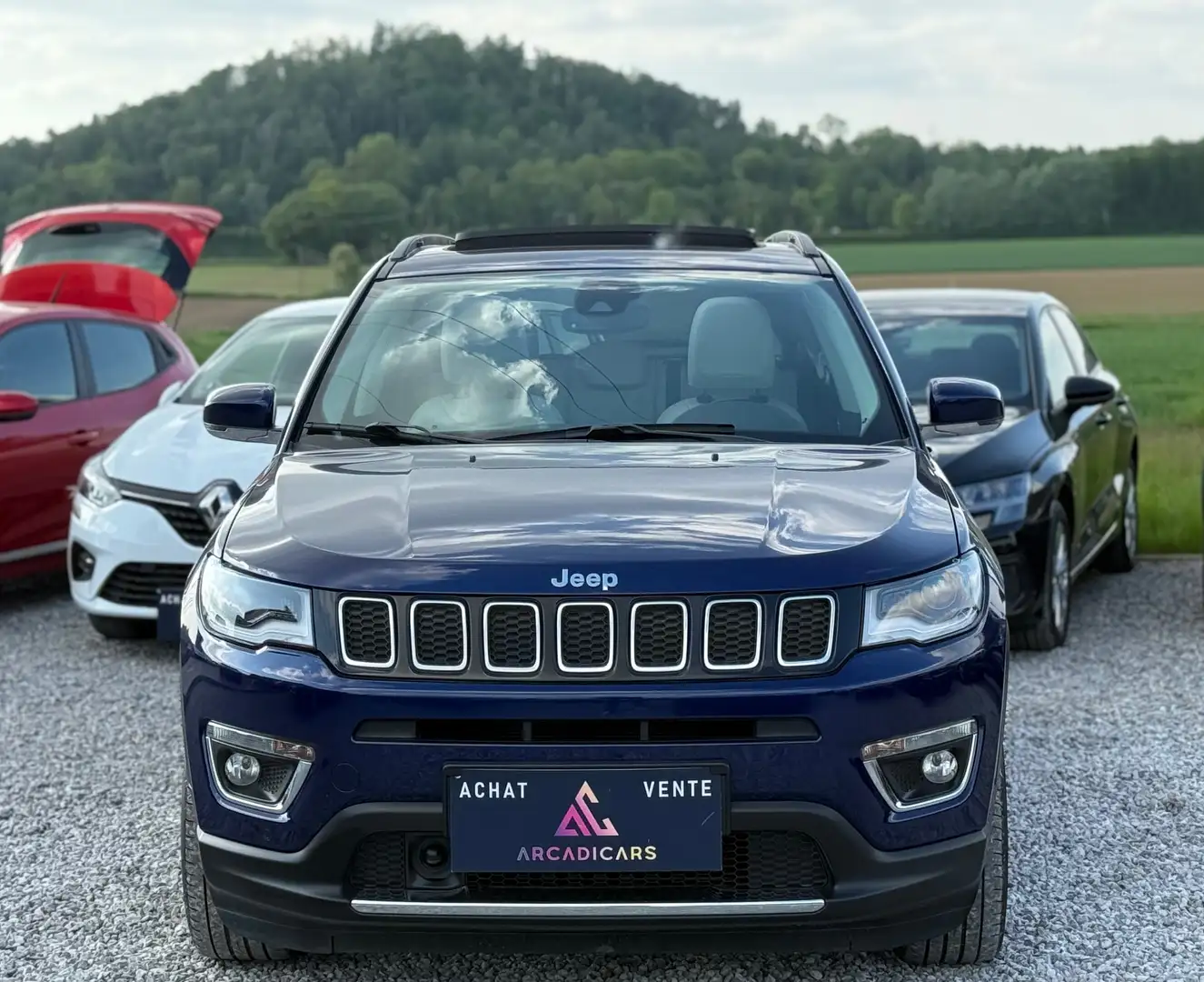 Jeep Compass 1.6 MJD 4x2 Limited - Toit pano - Full options Bleu - 2