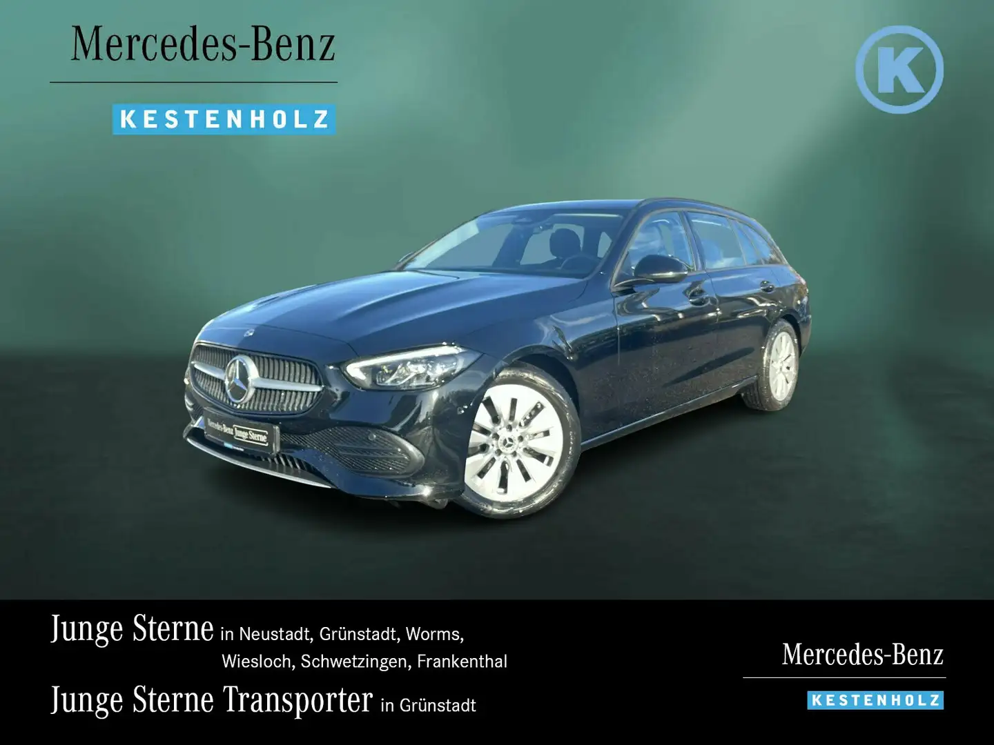 Mercedes-Benz C 200 C 200 d T KAMERA+EASYP.+SITZHZ+LED+NAVI+CARPLAY Schwarz - 1