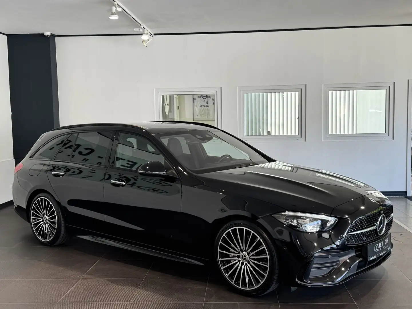 Mercedes-Benz C 300 T d AMG *1.Hand-19"LM-HUD-Hinterachslenk.* Noir - 2