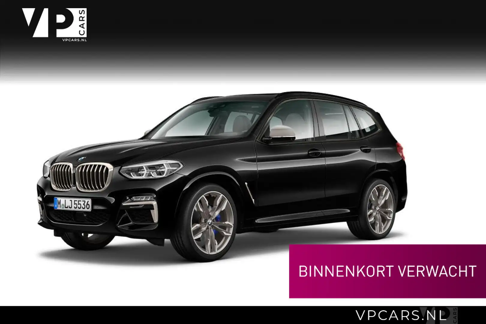 BMW X3 M40i xDrive High Executive | Panoramadak | Trekhaa Zwart - 1