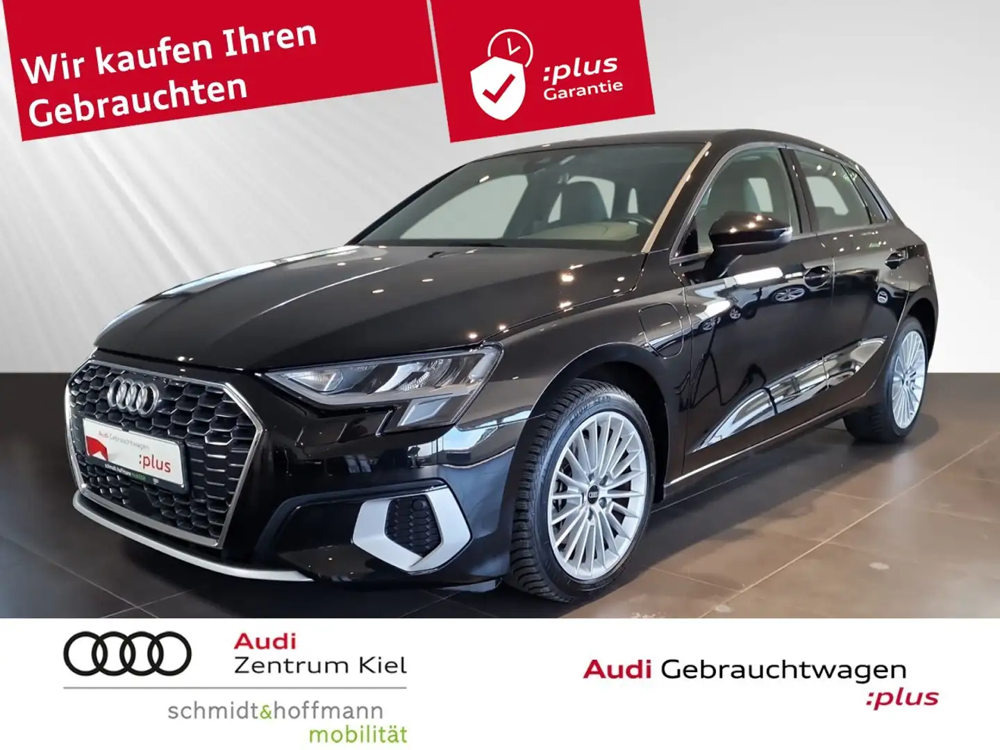 Audi A3 Sportback 40 TFSI e Advanced S-tronic S-line Noir - 1