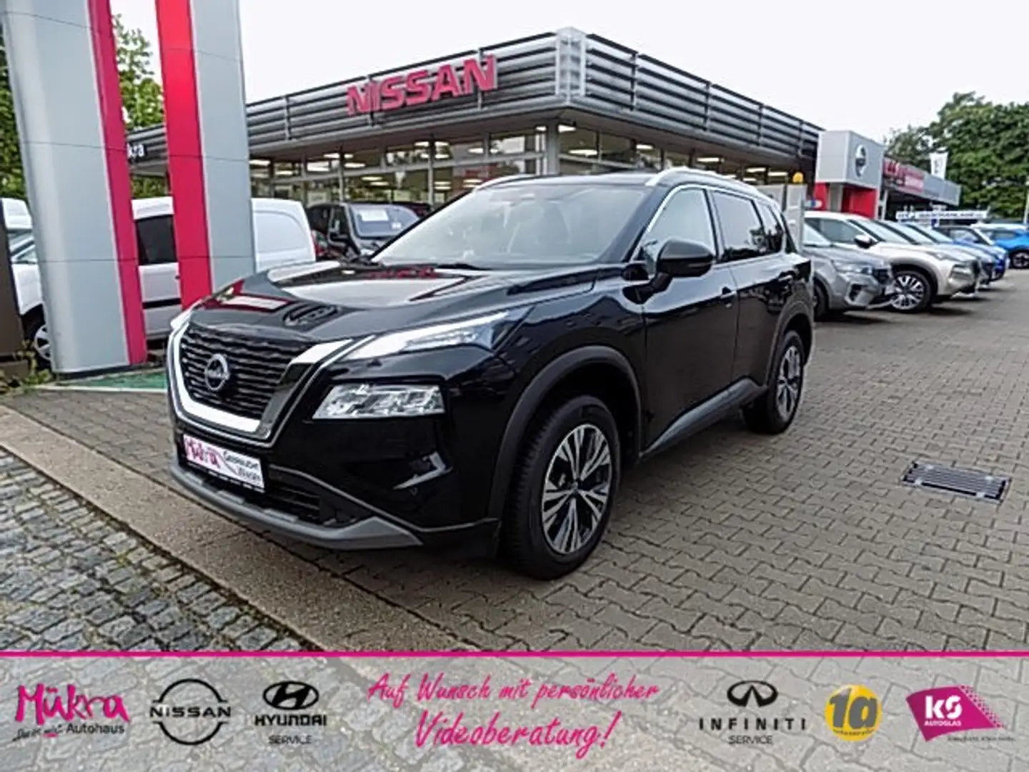 Nissan X-Trail N-Connecta 1.5 VC-T MHEV 163 PS 7 Sitze 7 Sitzer Zwart - 1