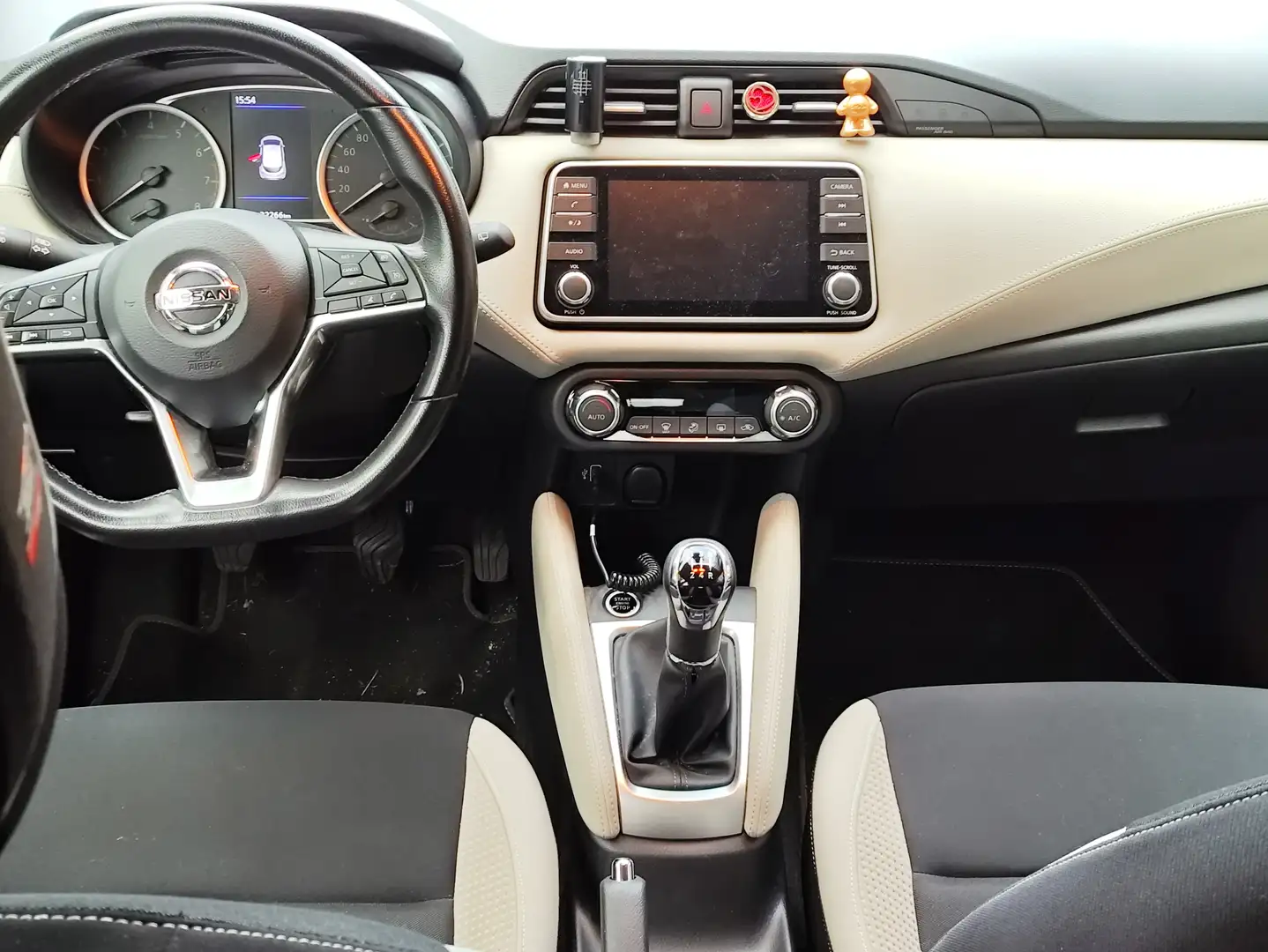 Nissan Micra Micra 1.0 ig-t Tekna 92cv Bianco - 2