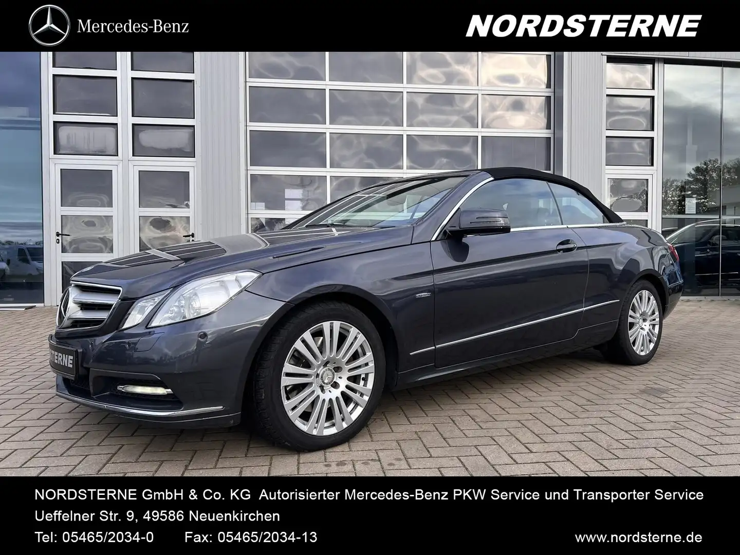 Mercedes-Benz E 300 E 300 Cabriolet Comand Distronic AirCap AirScarf Grau - 1