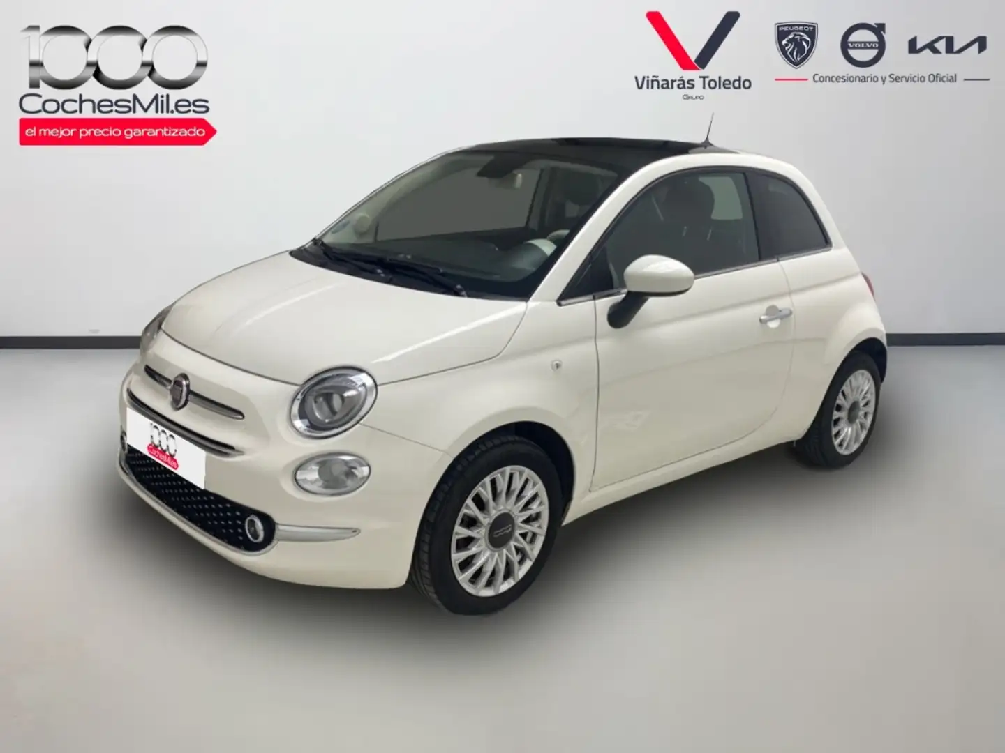 Fiat 500 1.0 Hybrid Dolcevita 52kW Weiß - 1