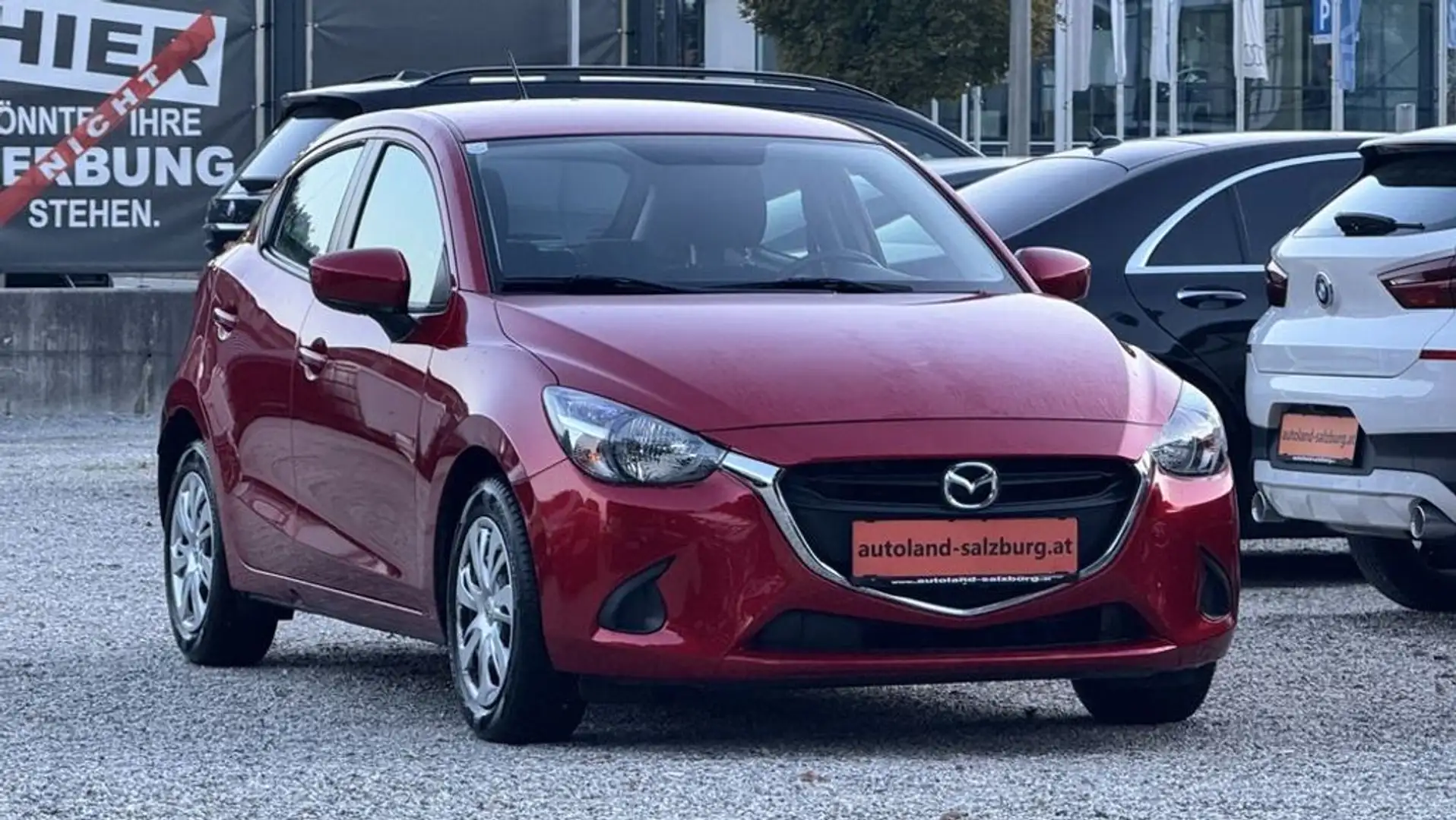 Mazda 2 Challenge*orig. 55tKm*Rubinrot Metallic* Rot - 1